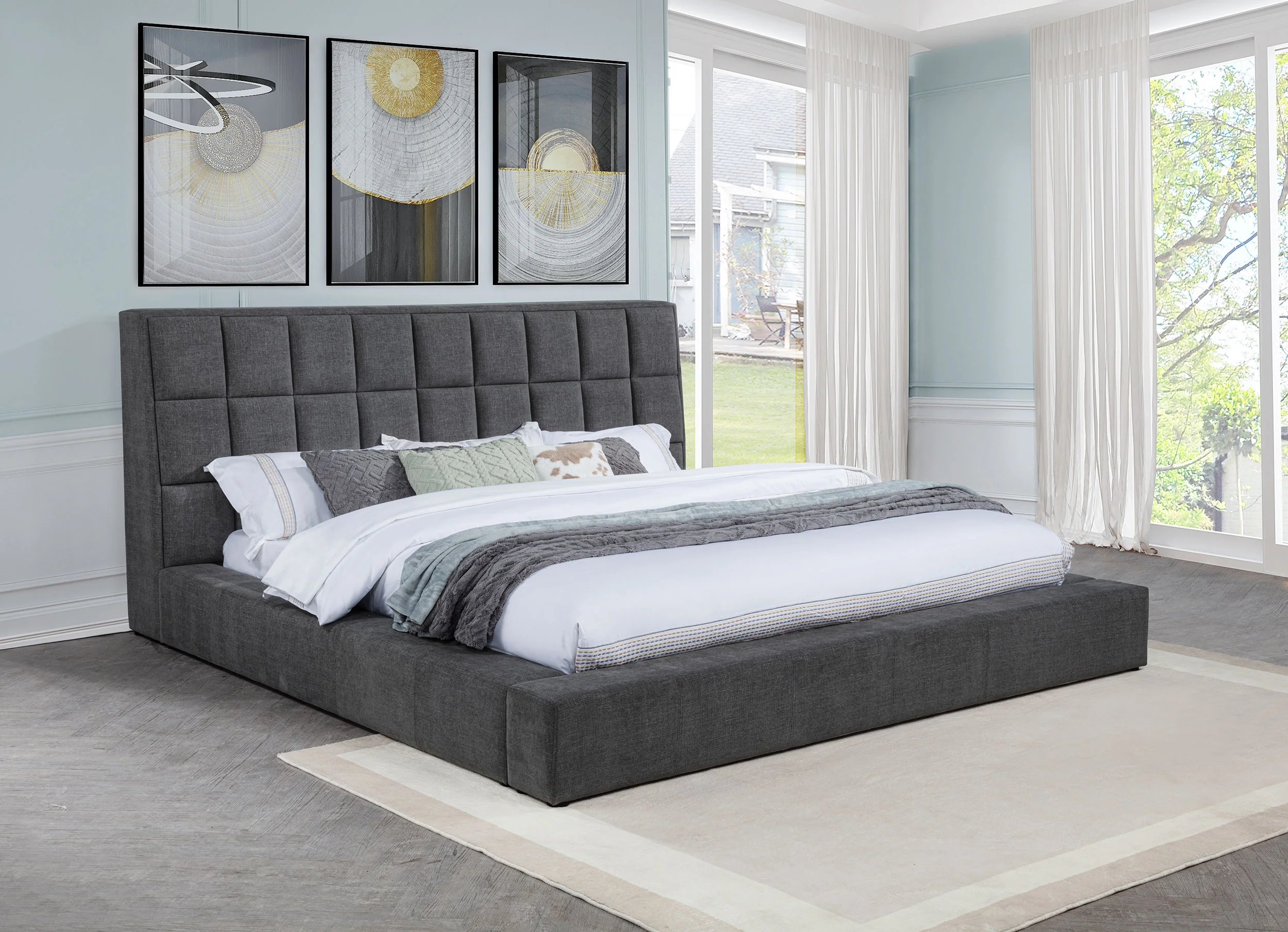 Dreux Panel Platform Bed - Image 72