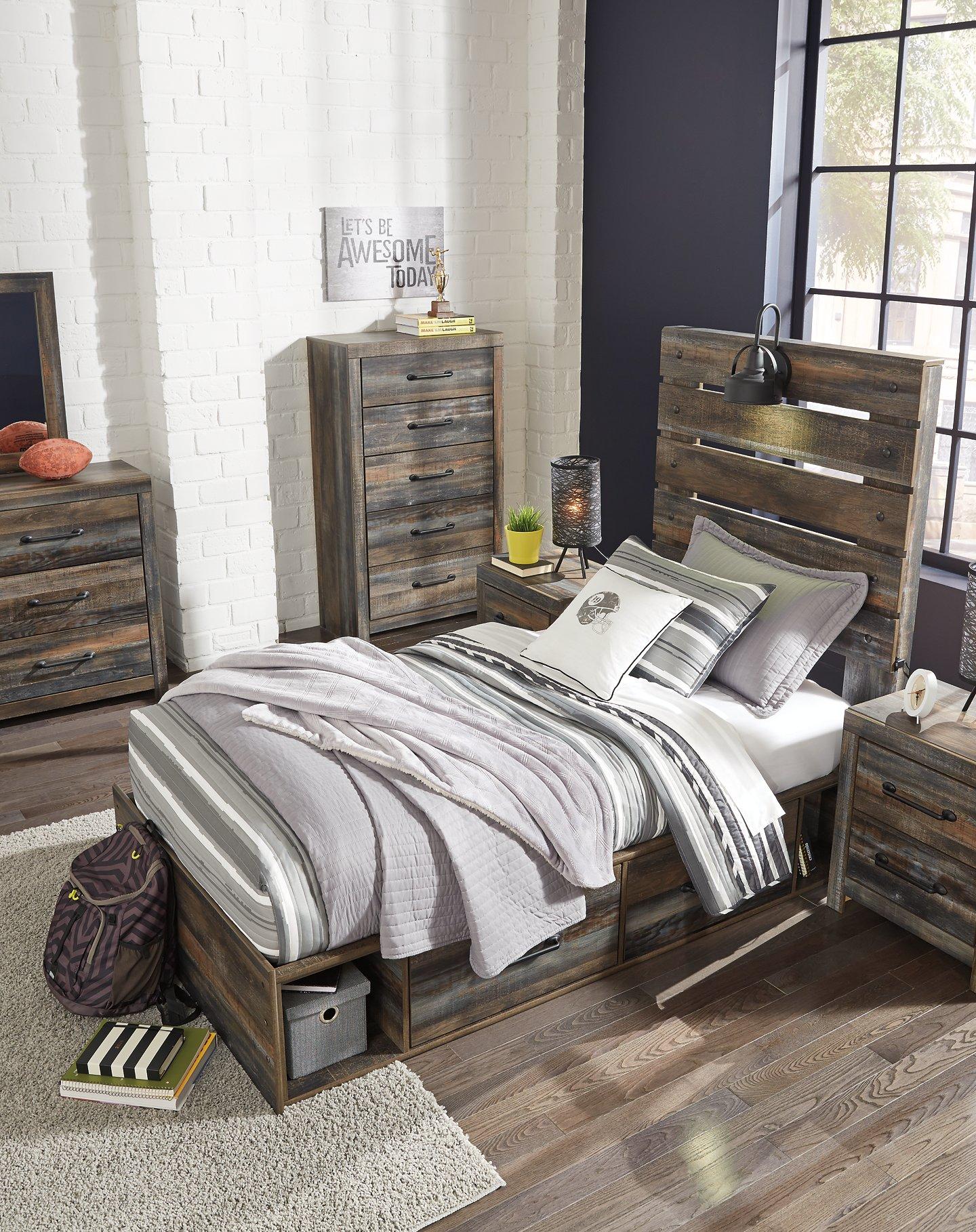 Drystan Bed with 2 Storage Drawers - Image 14