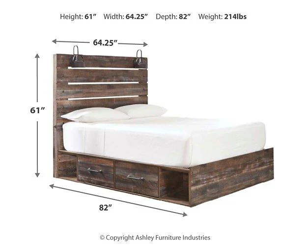 Drystan Bed with 2 Storage Drawers - Image 37