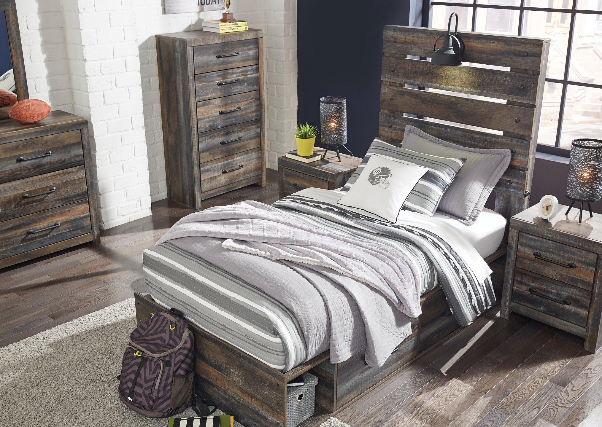 Drystan Bed with 4 Storage Drawers - Image 49