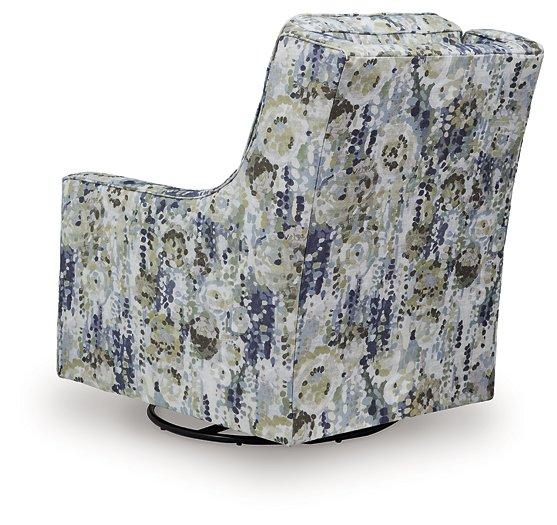 Dustinford Swivel Glider Accent Chair - Image 5