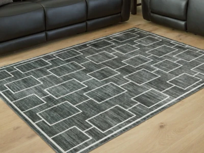 Elderland Washable 5' x 7' Area Rug - Image 2
