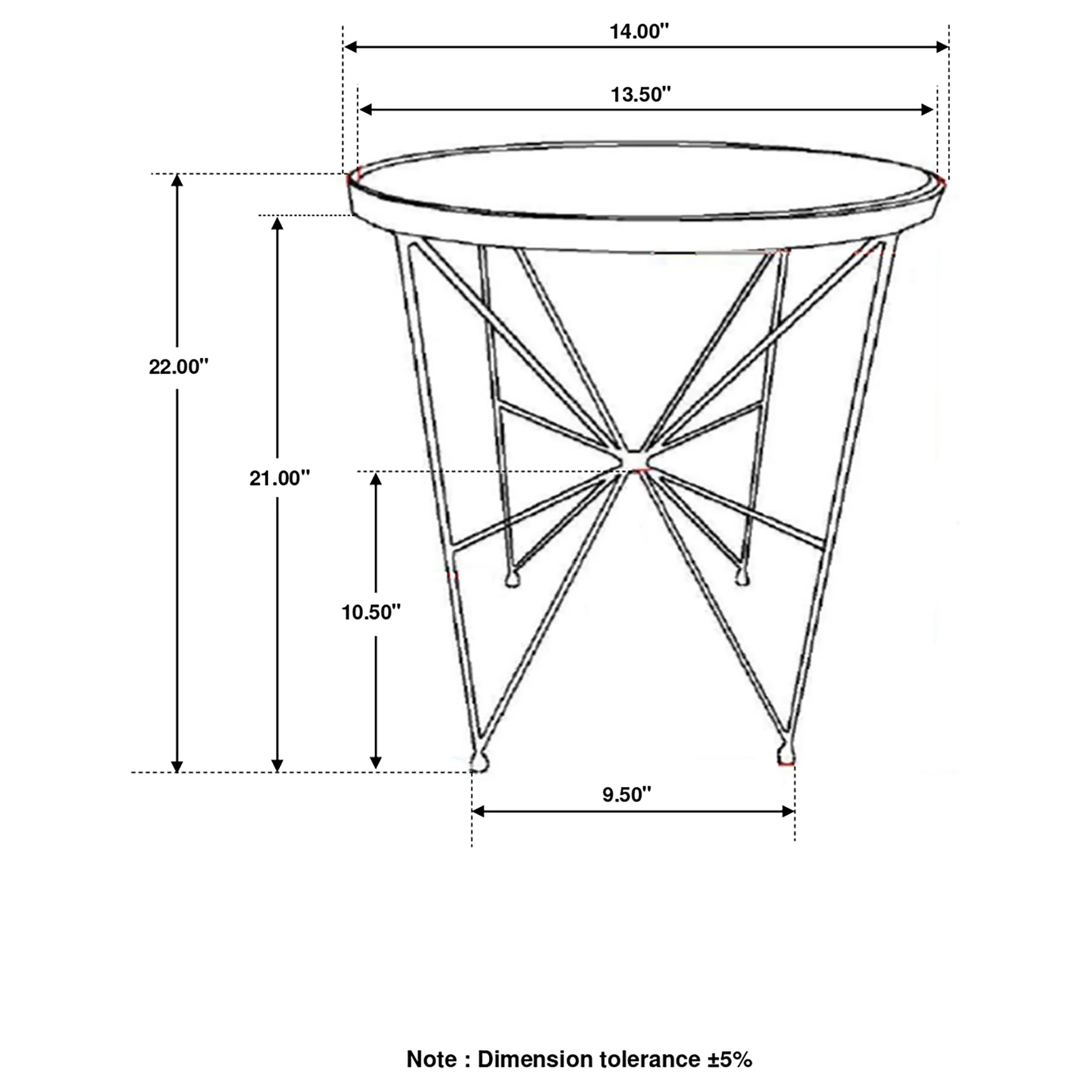 Eliska Side Table - Image 7