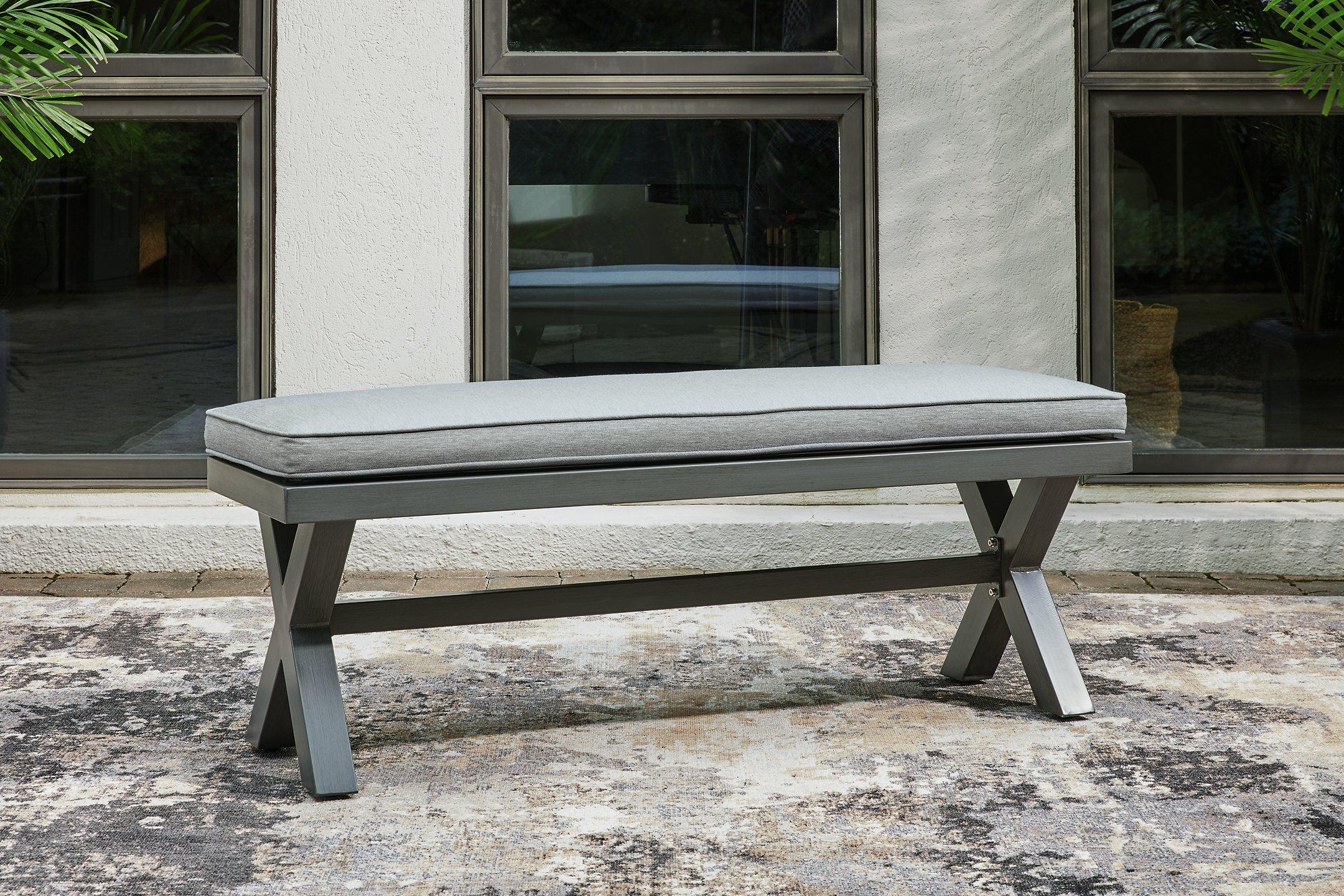 Elite Park Outdoor Bench with Cushion - Image 2