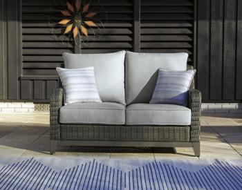 Elite Park Outdoor Loveseat with Cushion - Image 3