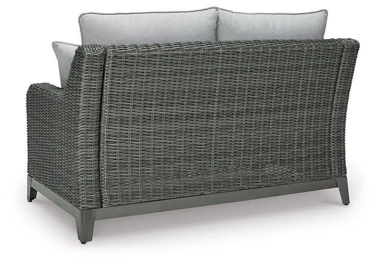 Elite Park Outdoor Loveseat with Cushion - Image 5