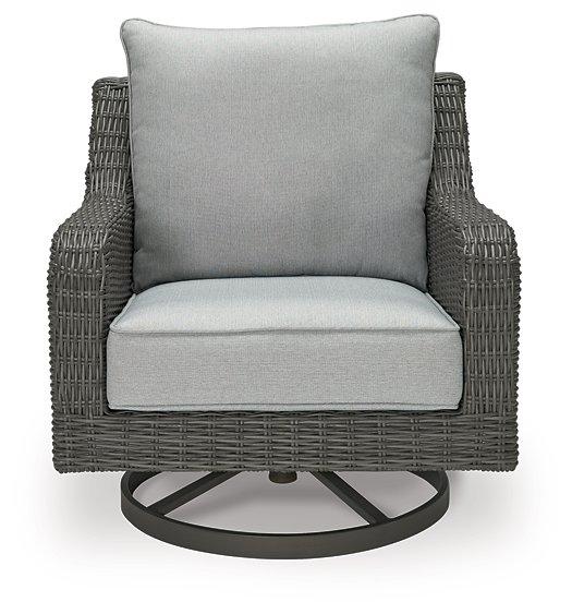 Elite Park Outdoor Swivel Lounge with Cushion - Image 4