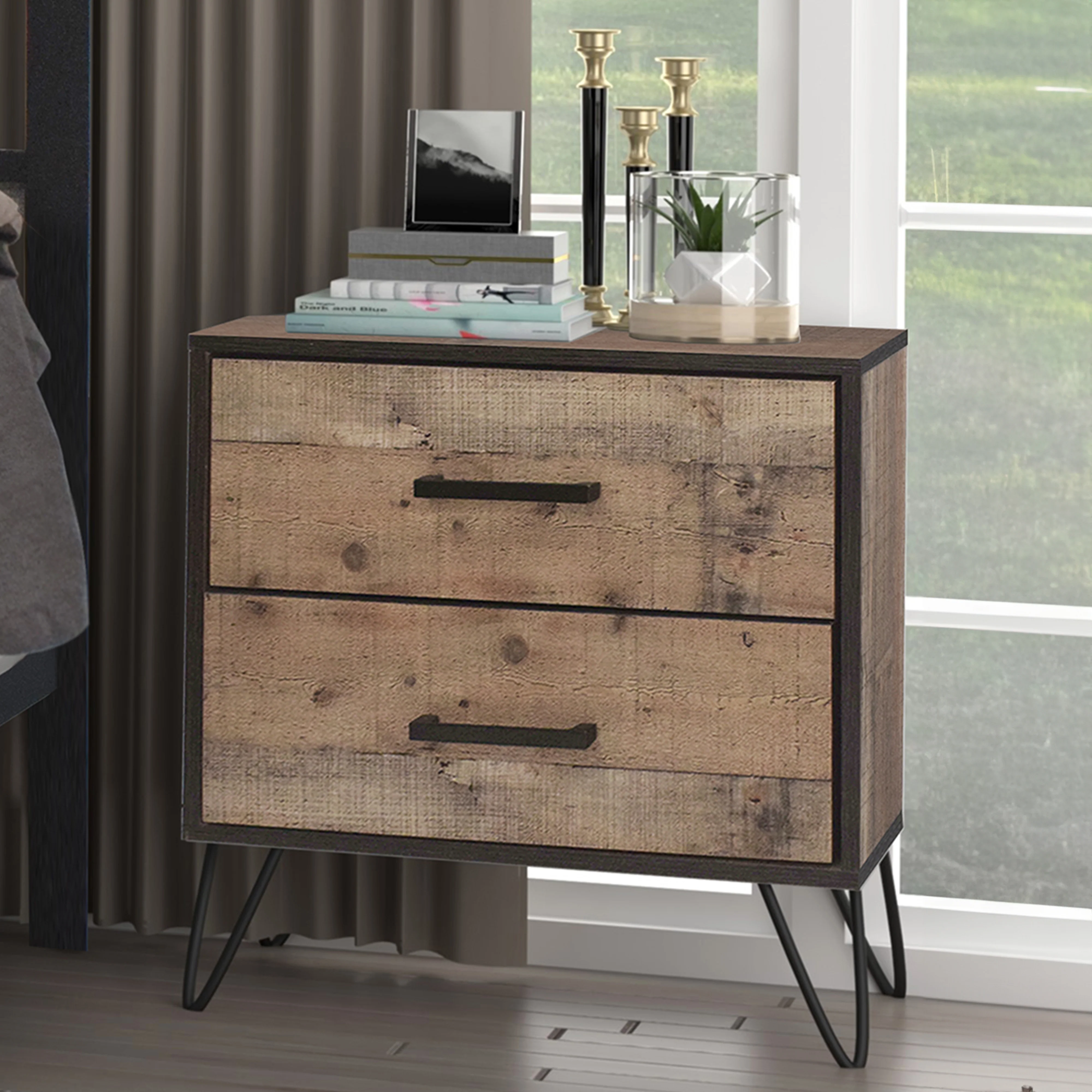 Elk River Nightstand- Rustic - Image 6