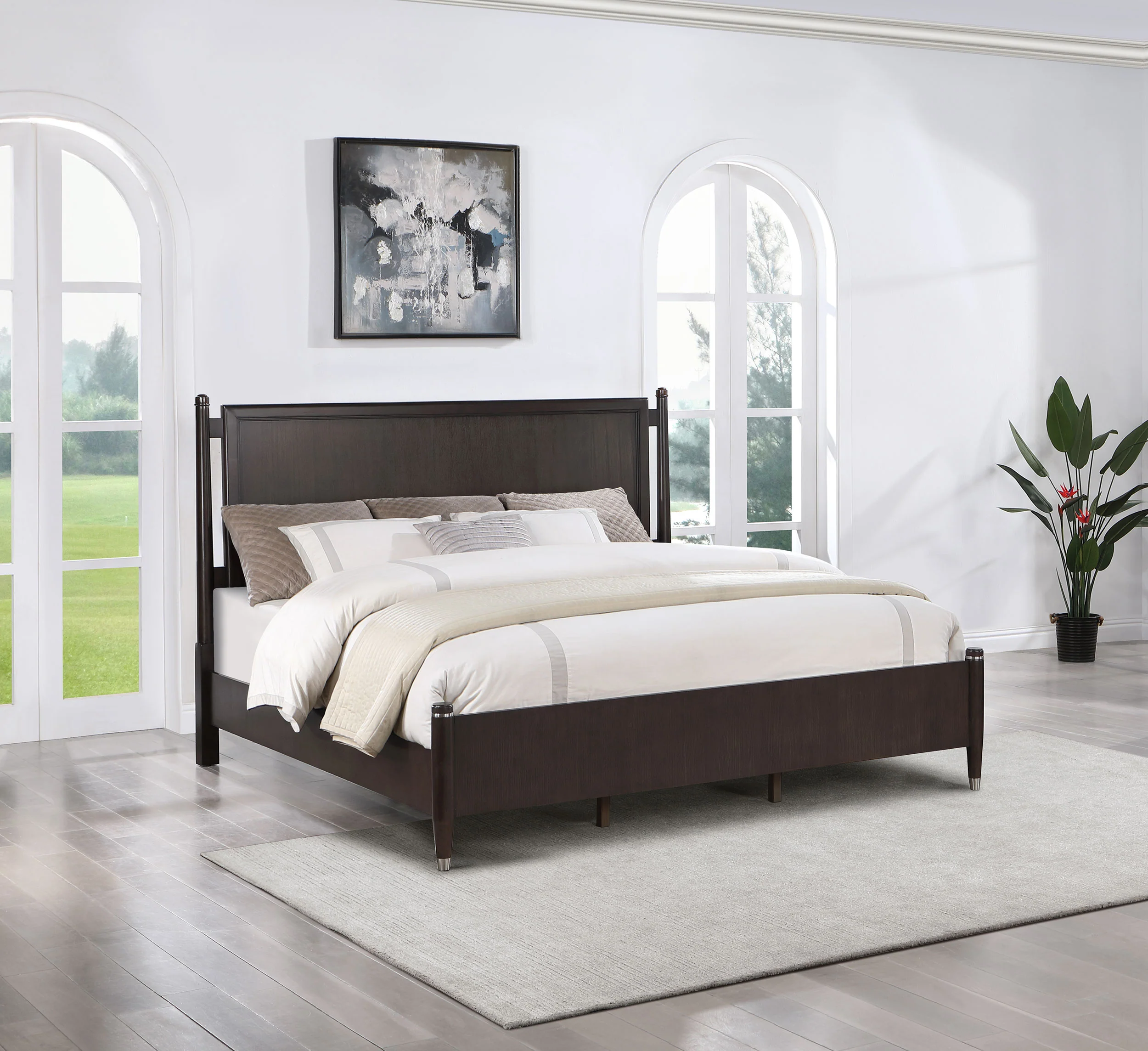 Emberlyn Four-Poster Panel Bed - Image 3