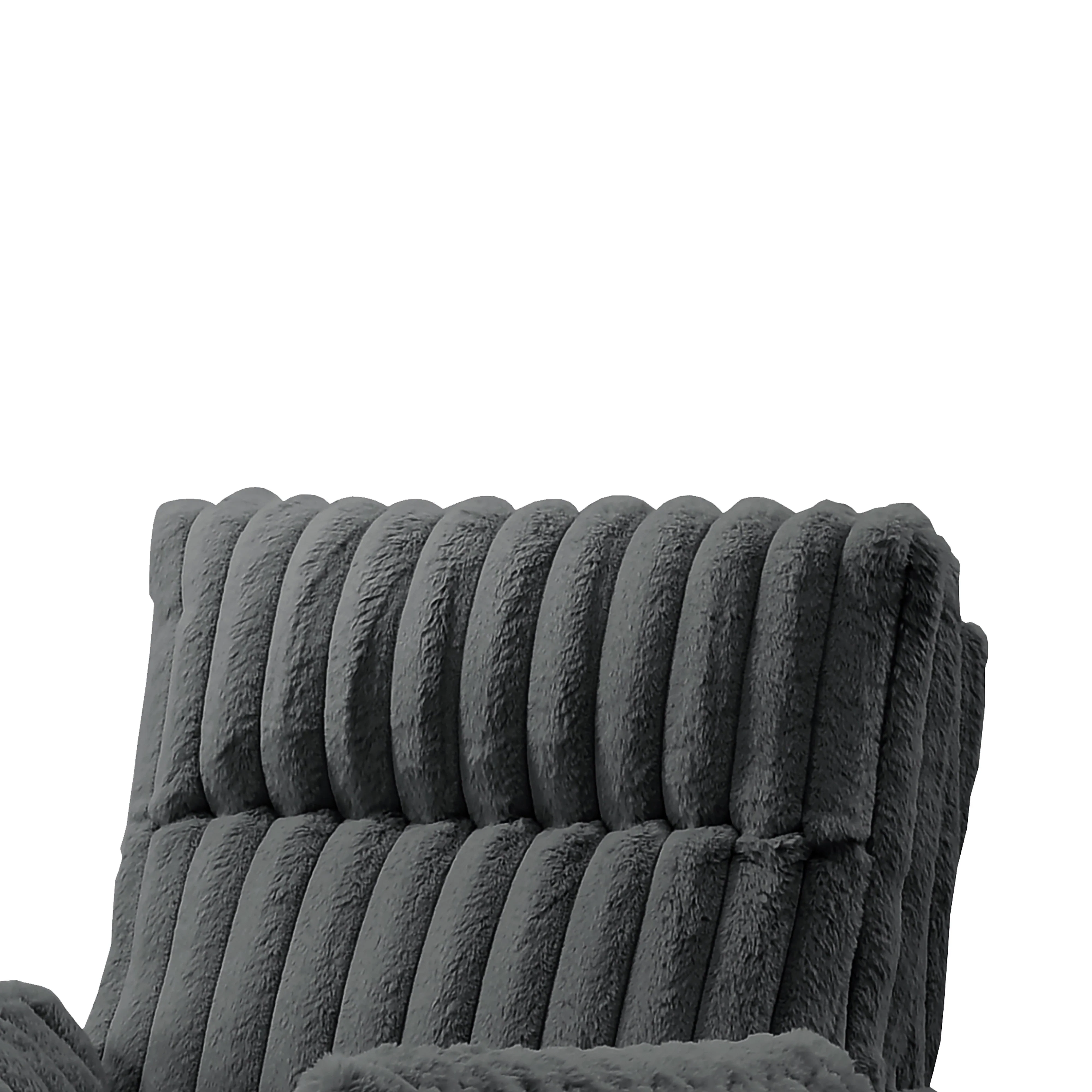 Embrace Swivel Accent Chair-Charcoal - Image 6
