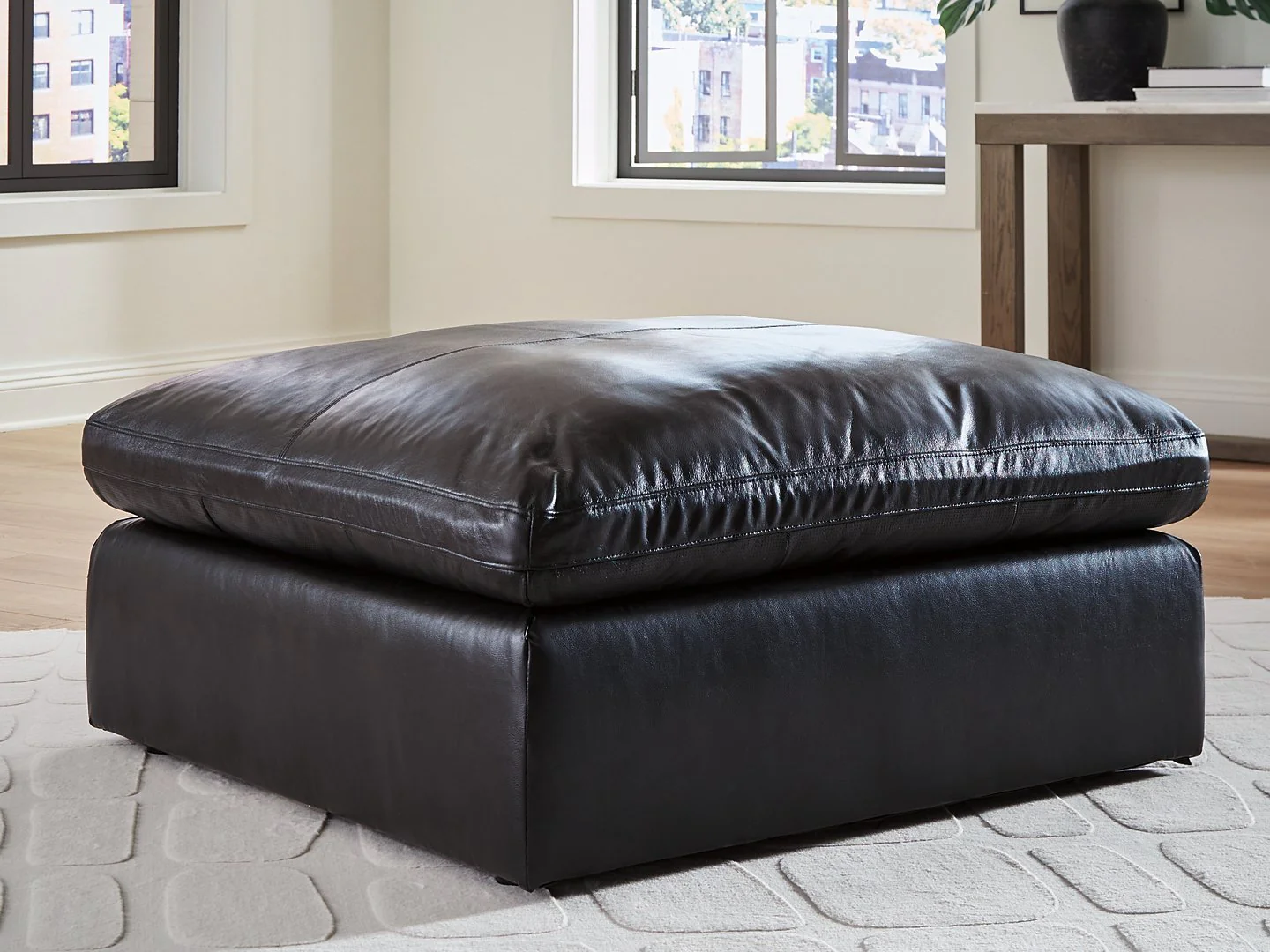 Emilia Oversized Accent Ottoman - Image 7