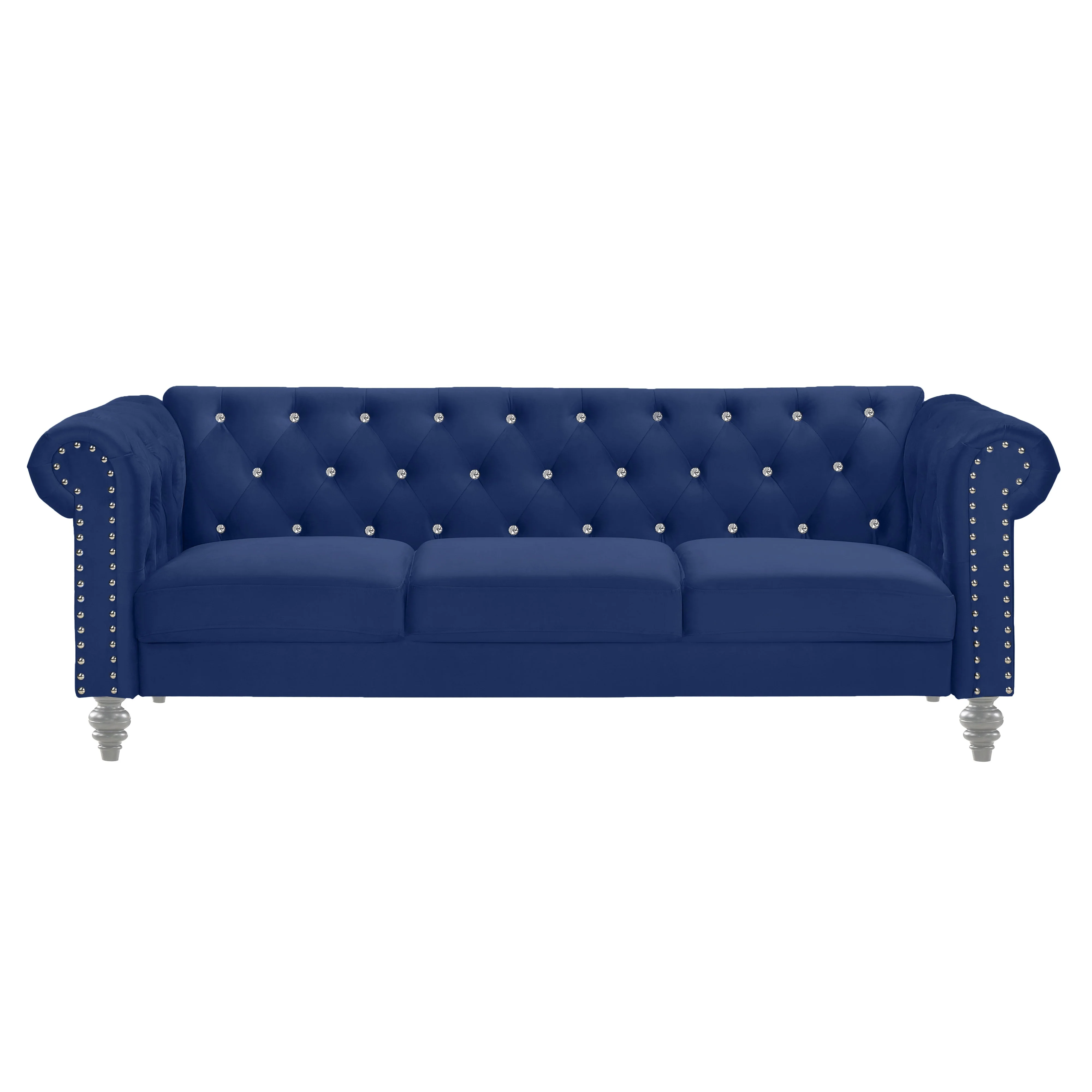 Emma Crystal Sofa-Royal Blue - Image 2