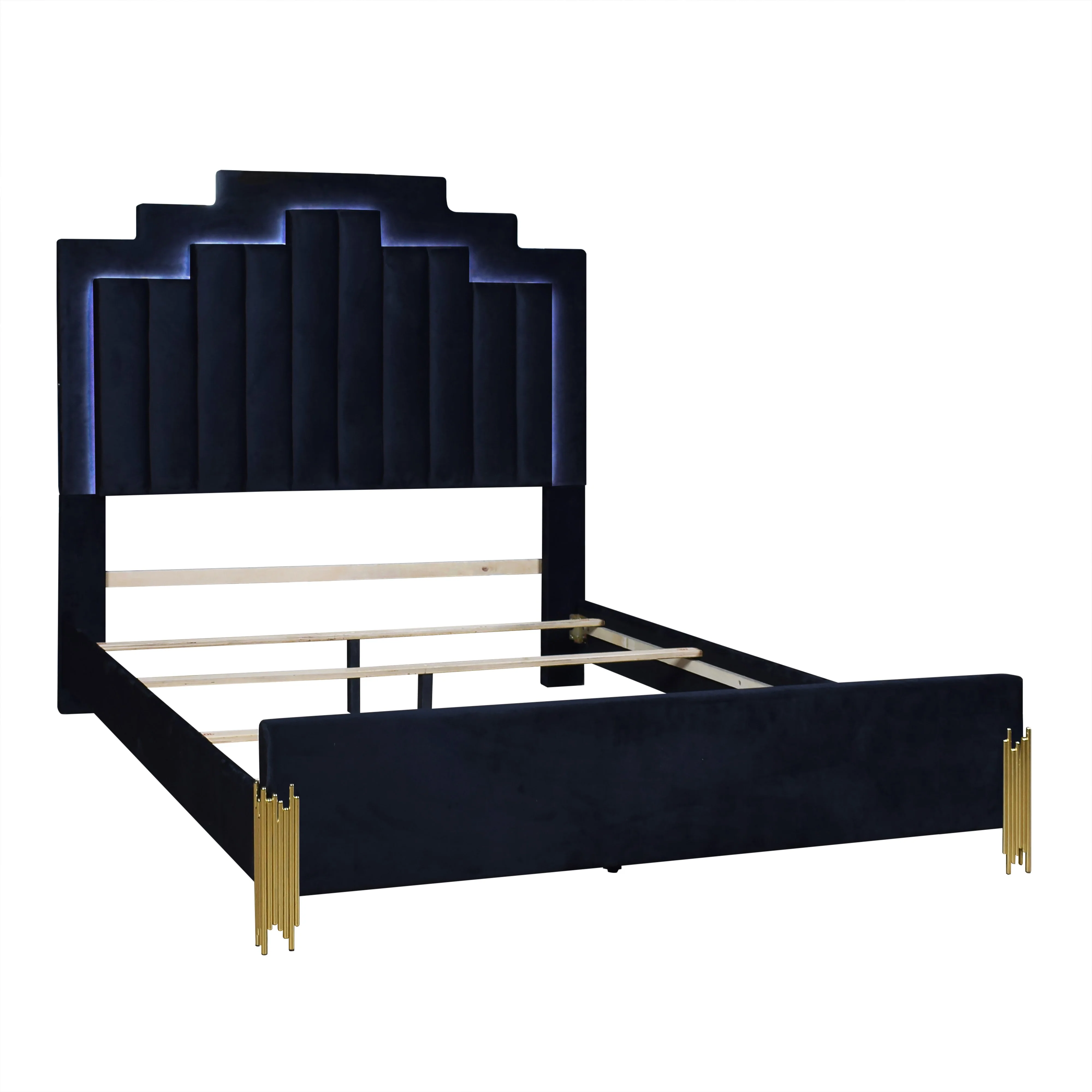 Empire 6/6 Ek Hb,Fb, & Slats-Black - Image 3