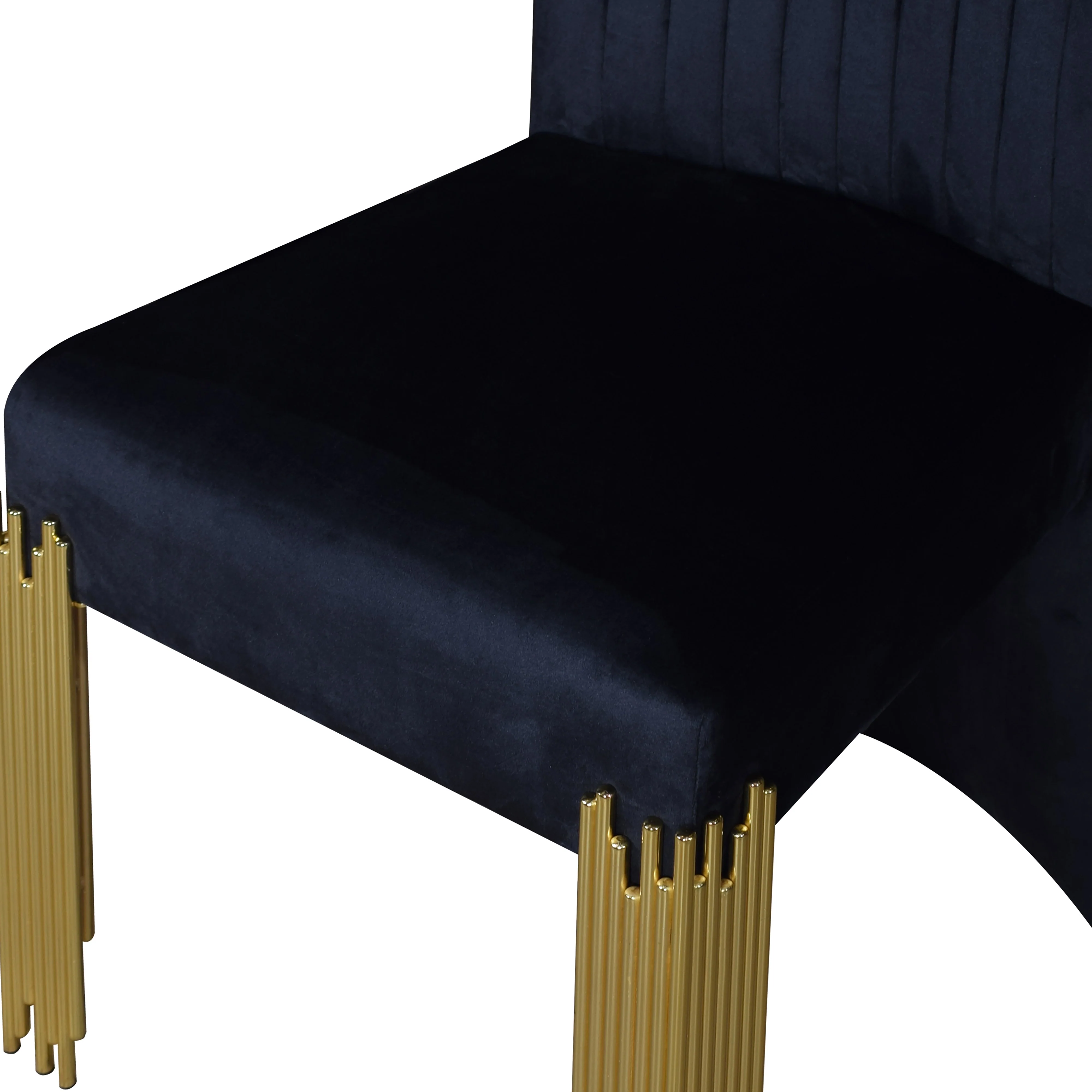 Empire Ladderback Dining Chair (2 Per Carton)-Black - Image 5