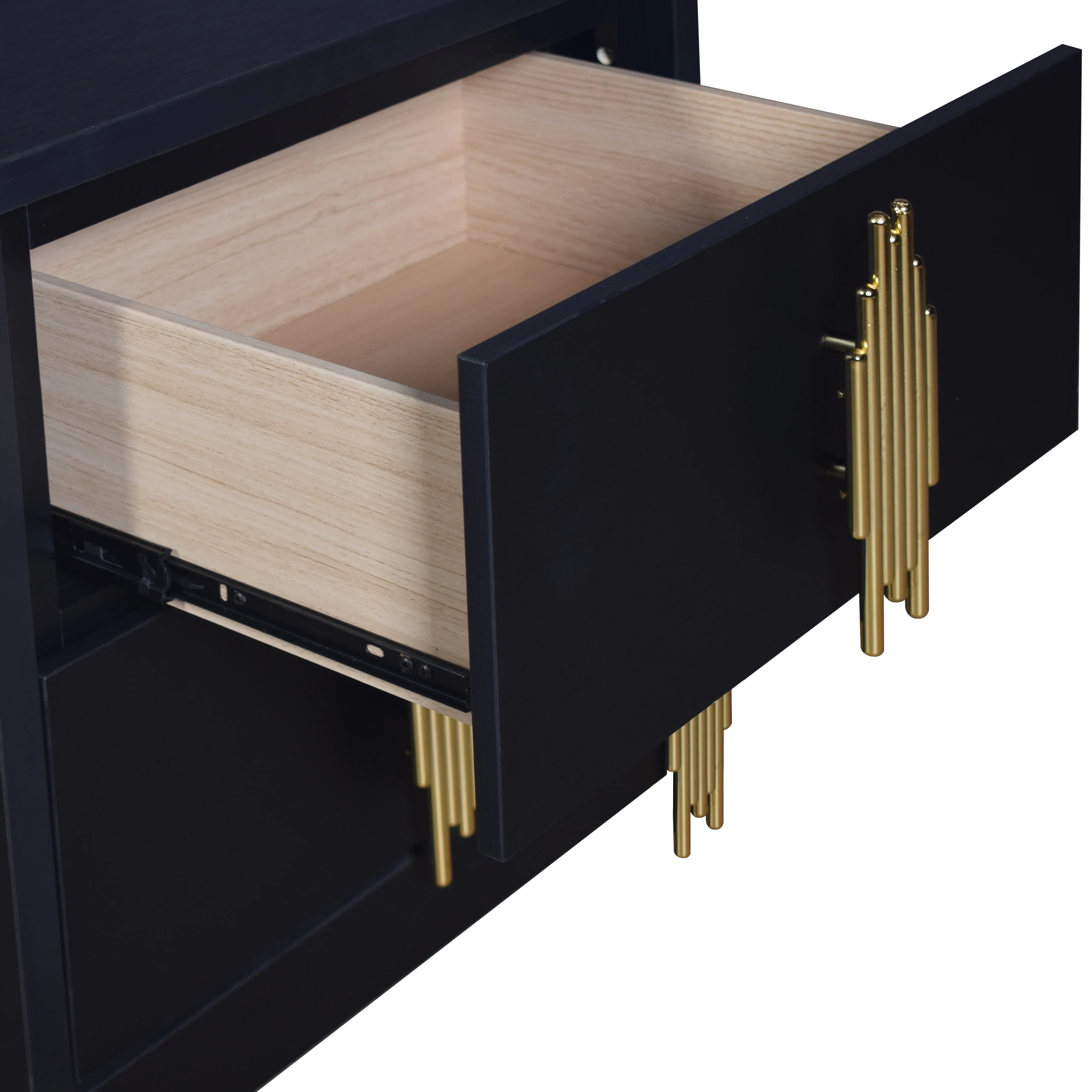 Empire Nightstand- Black - Image 5