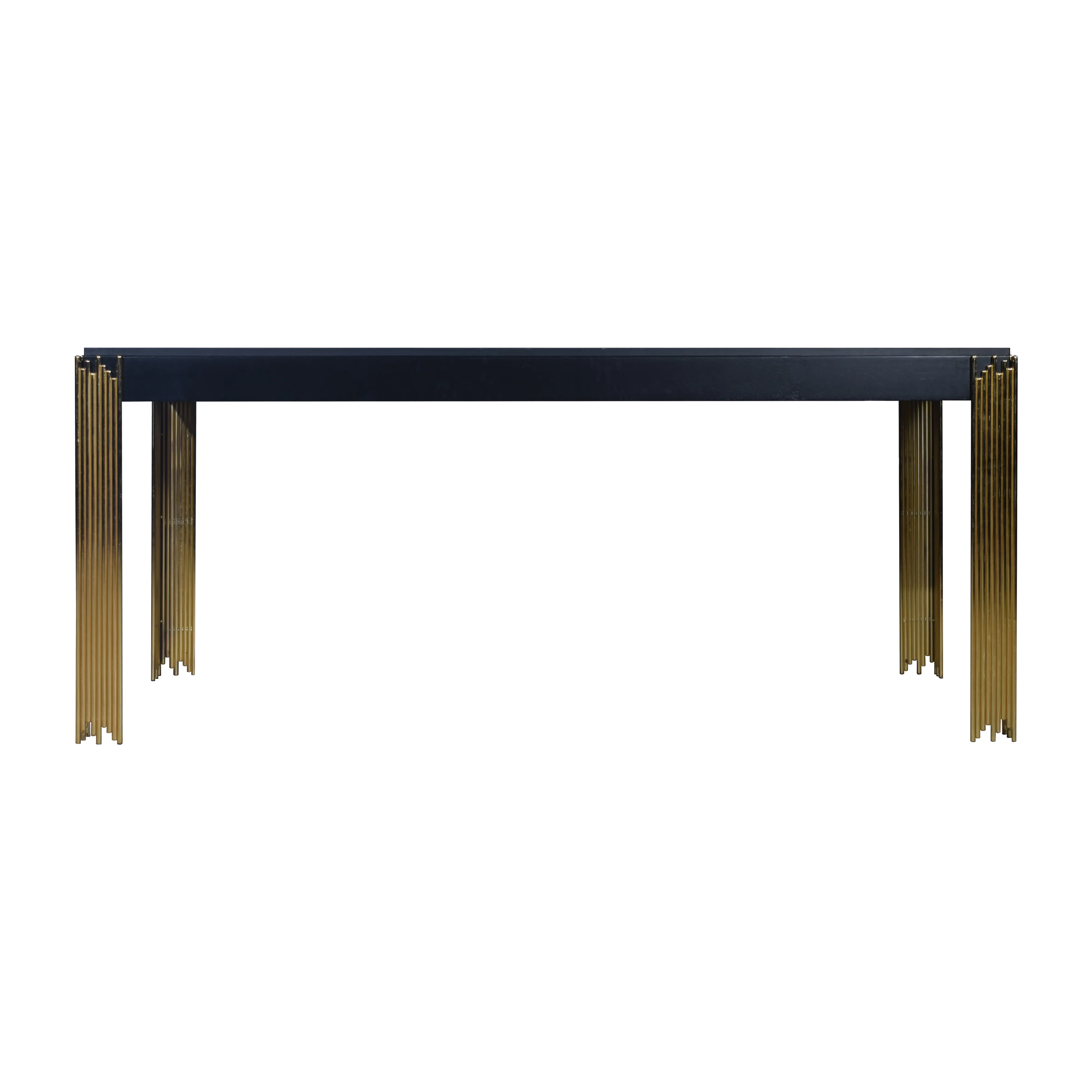 Empire Rectangle Dining Table-Black - Image 2