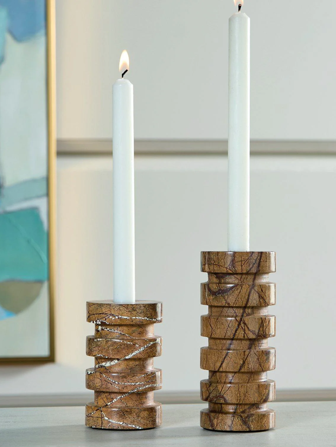 Emsleyfield Candle Holder Set (Set of 2) - Image 2