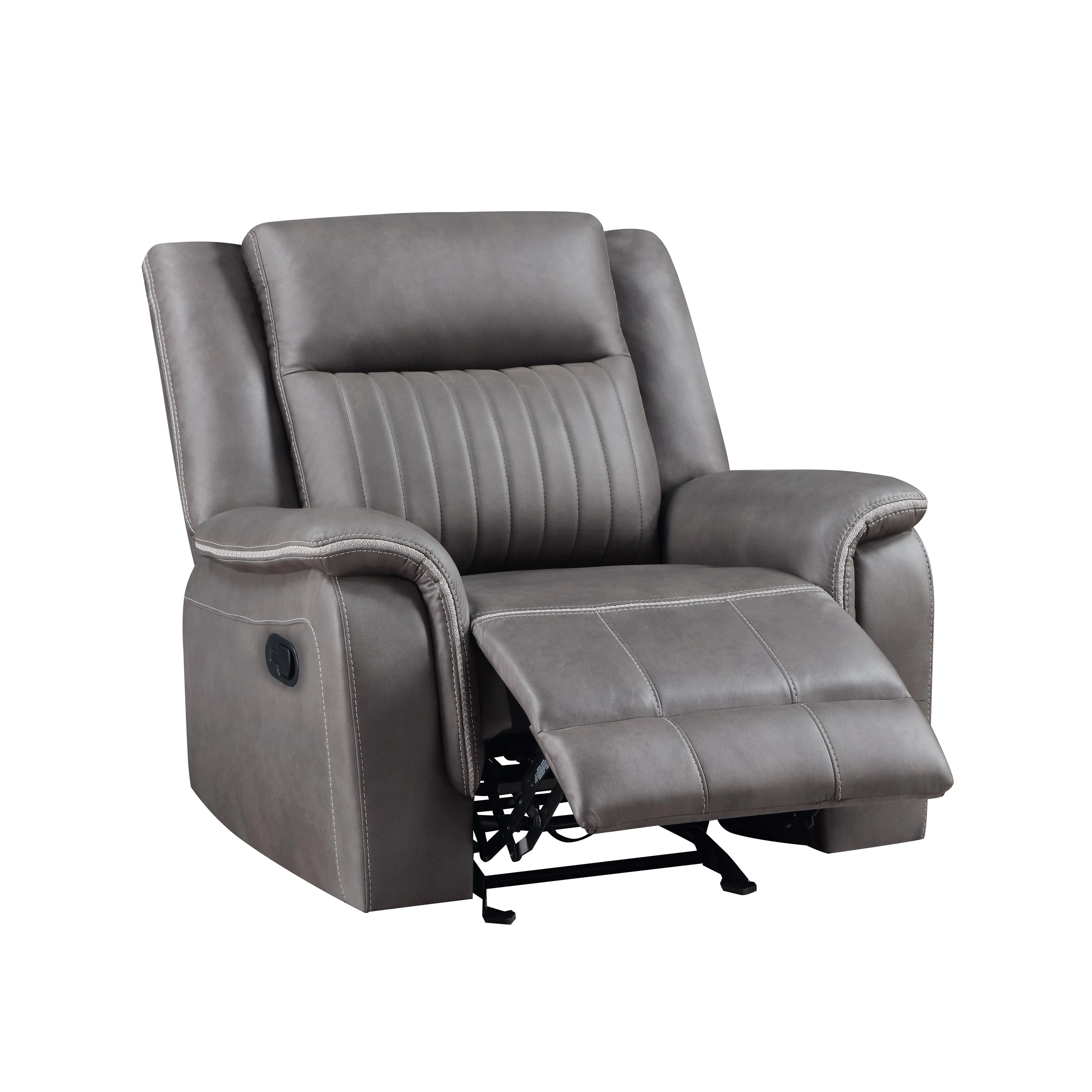 Enzo Glider Recliner- Gray - Image 3