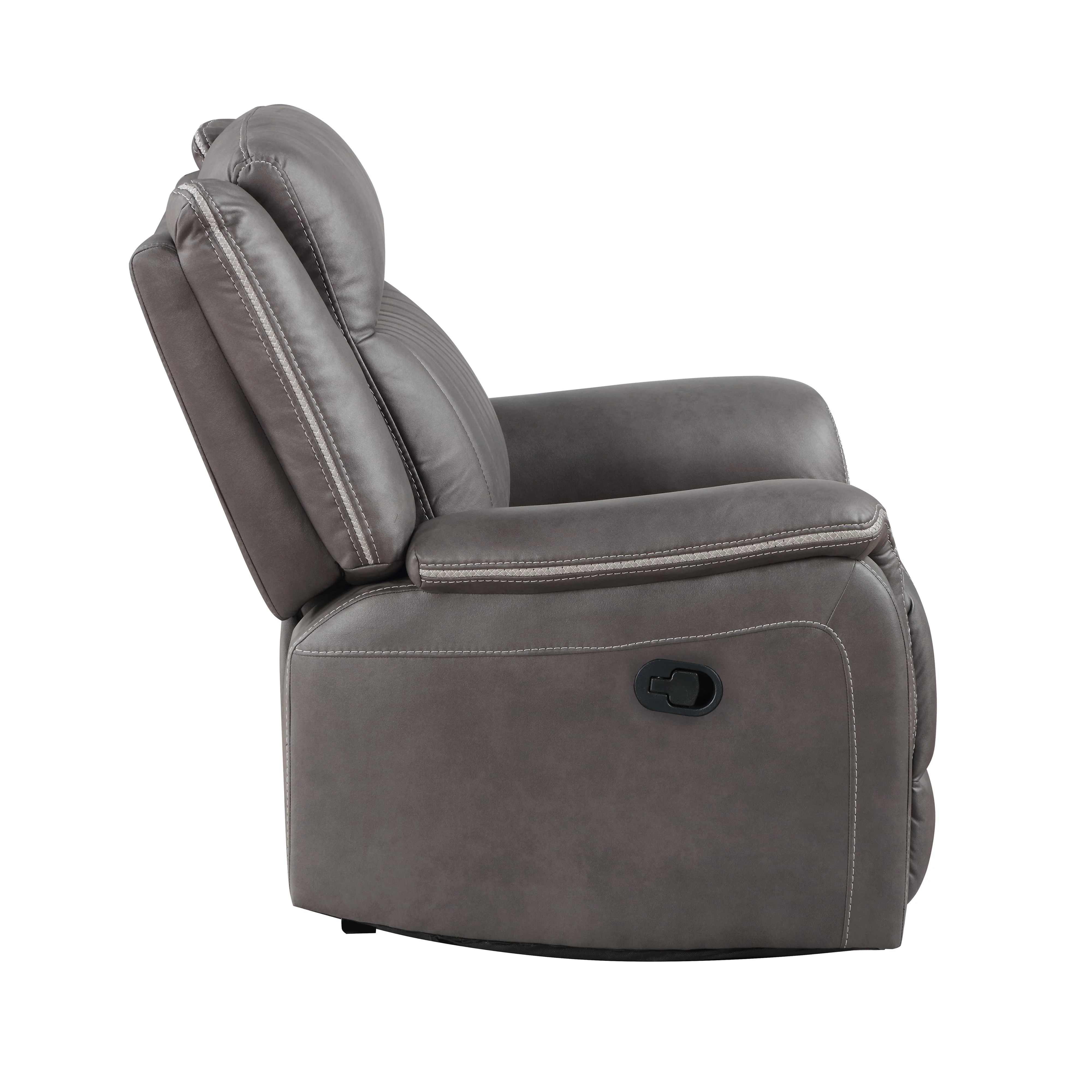 Enzo Glider Recliner- Gray - Image 4