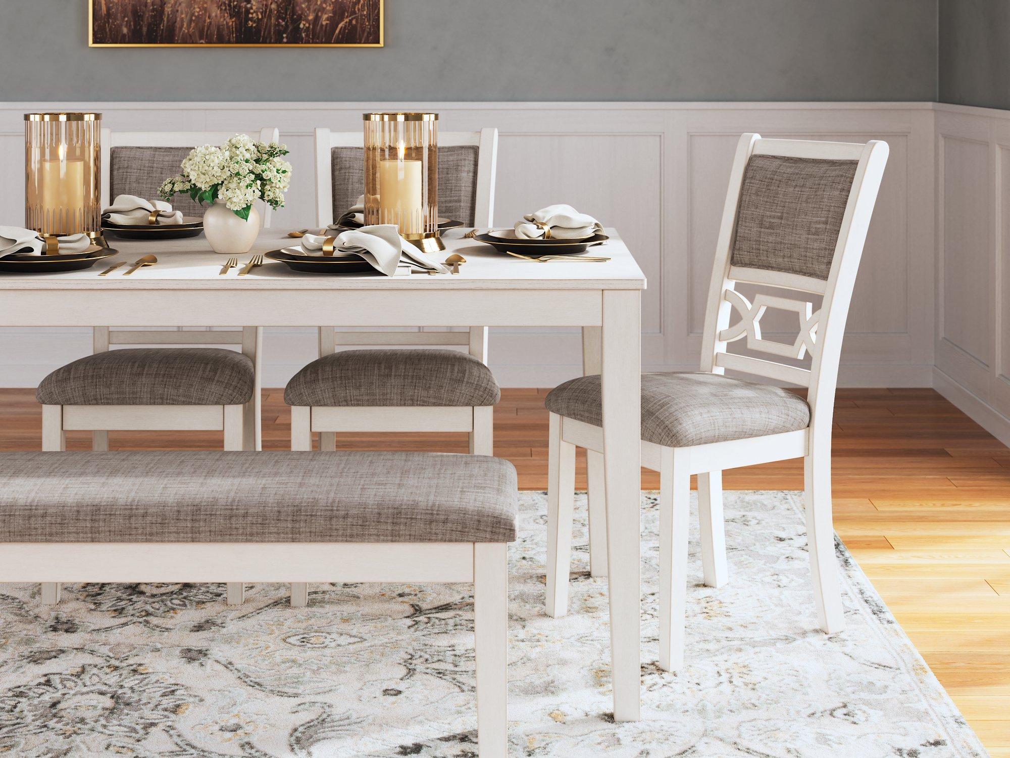 Erinberg Dining Table and 4 Chairs and Bench (Set of 6) - Image 6