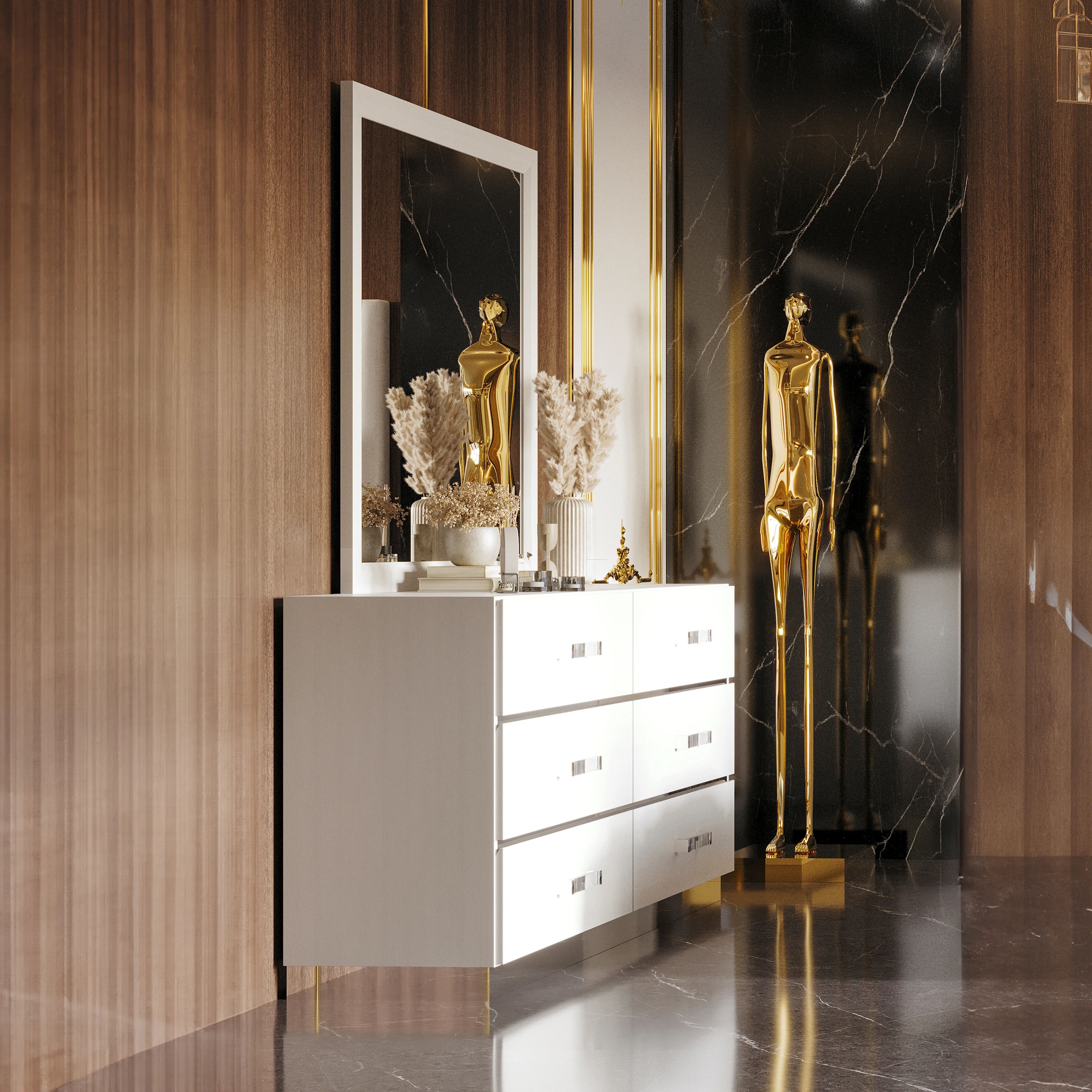 Europa Mirror- White - Image 7