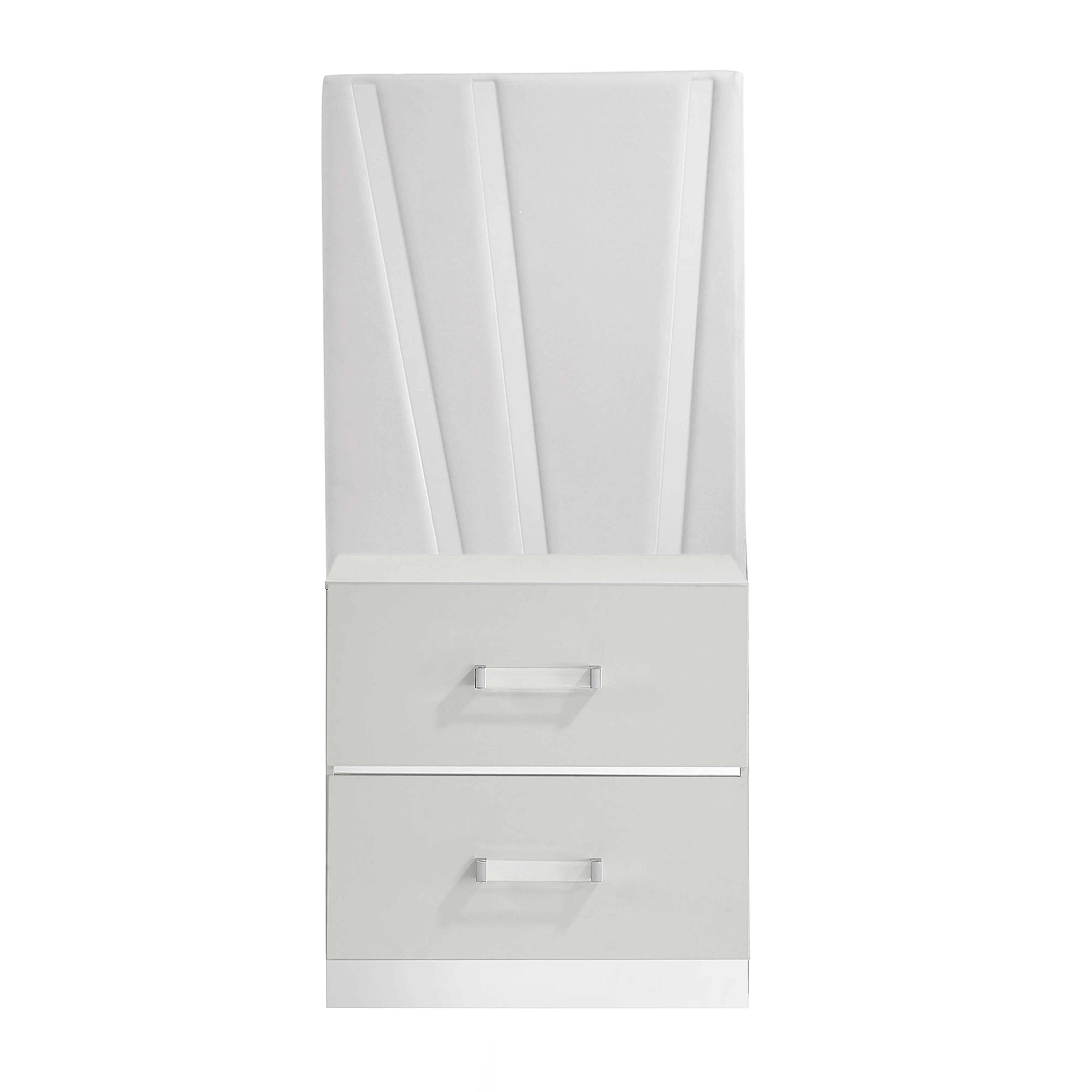 Europa Nightstand Panels, Set Of 2 - White - Image 2