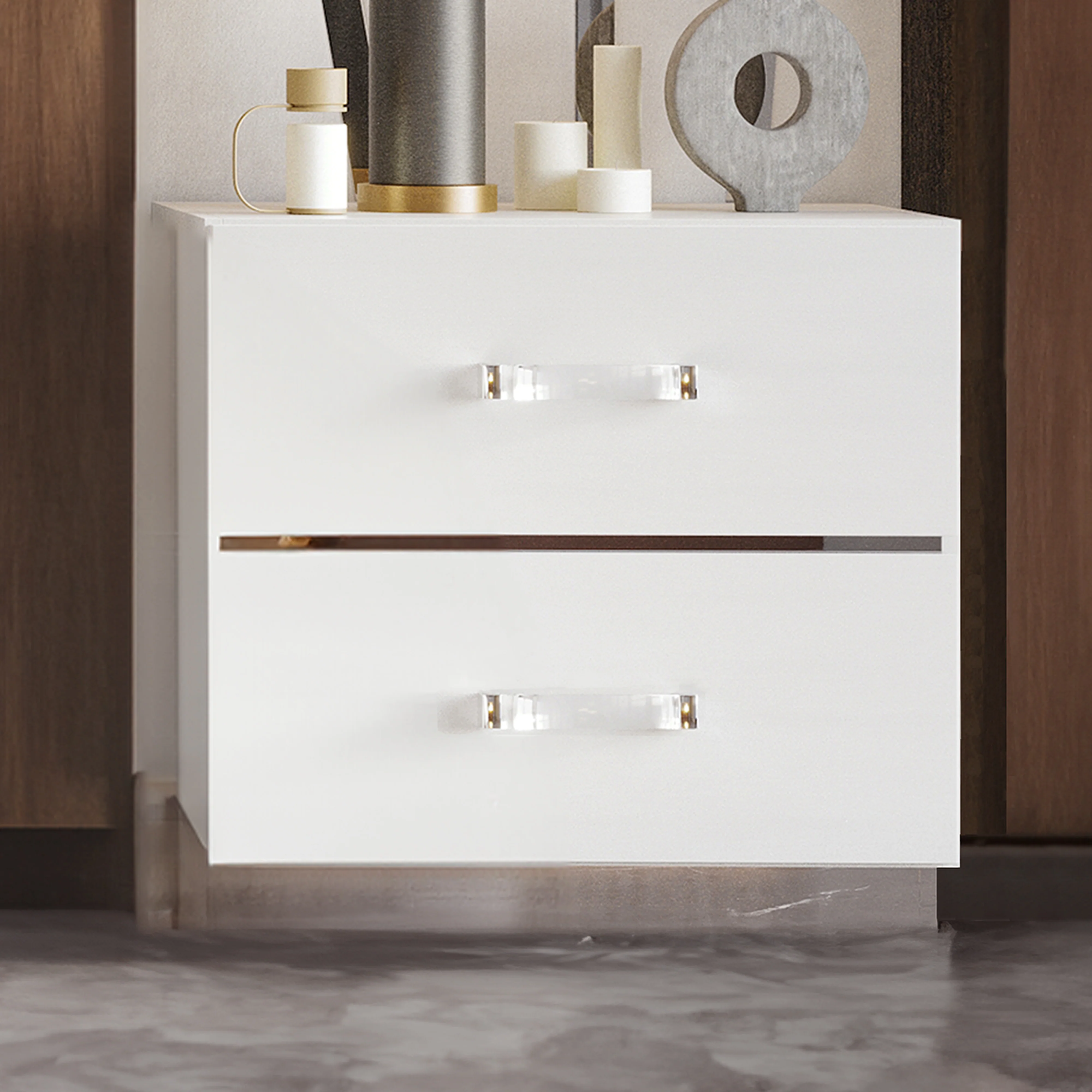 Europa Nightstand- White - Image 7