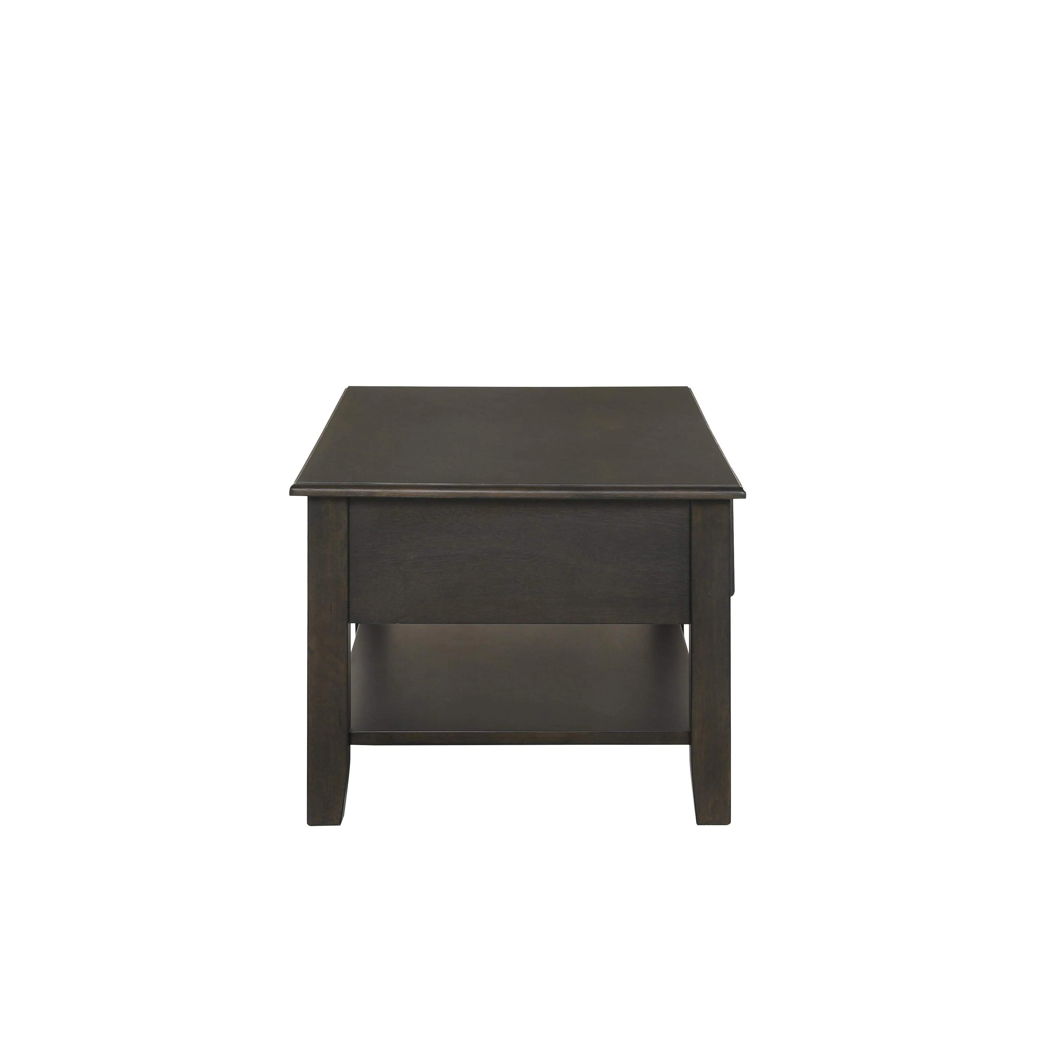 EVANDER COFFEE TABLE WITH DRAWER-ESPRESSO - Image 3