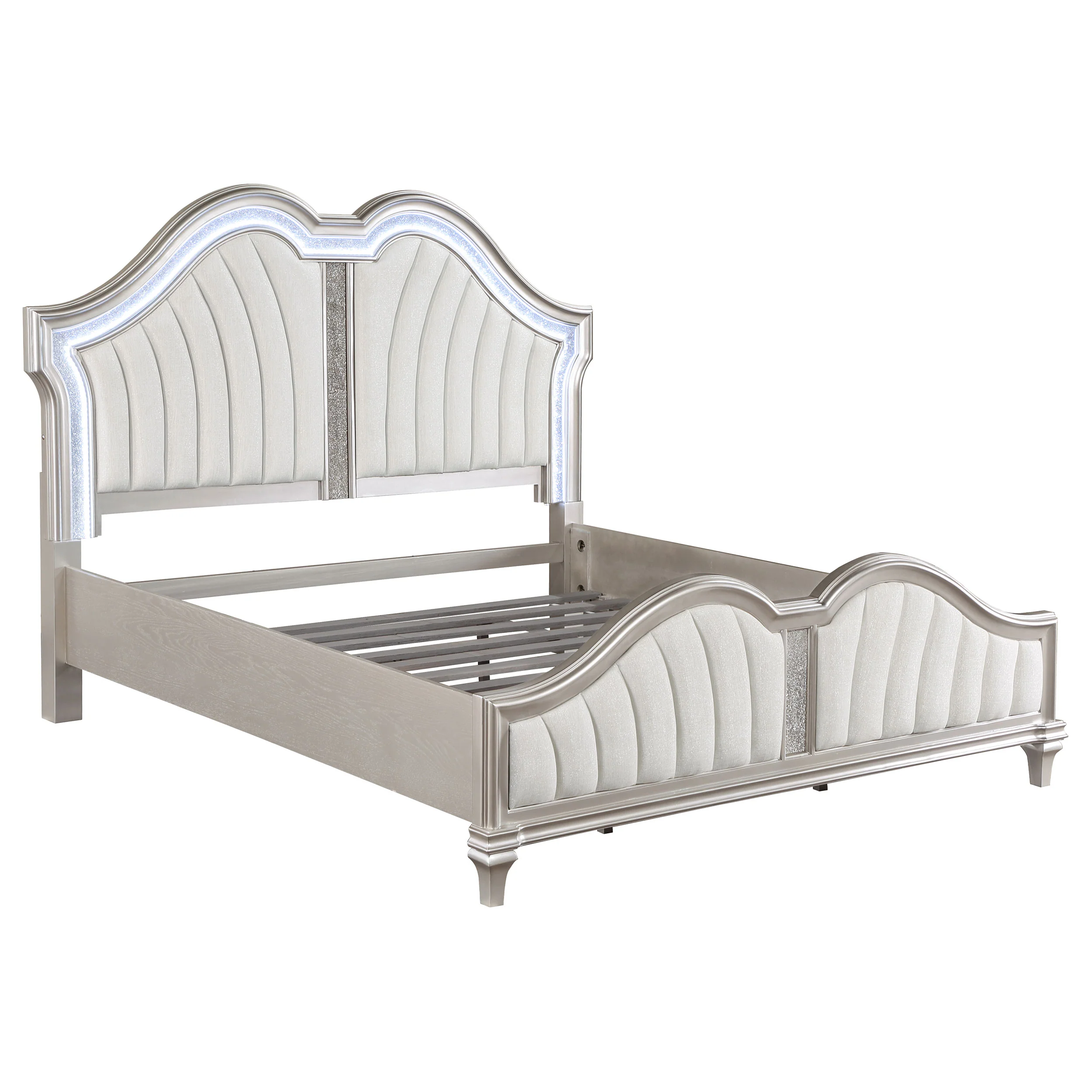 Evangeline Panel Bed with LED Lighting - Image 25