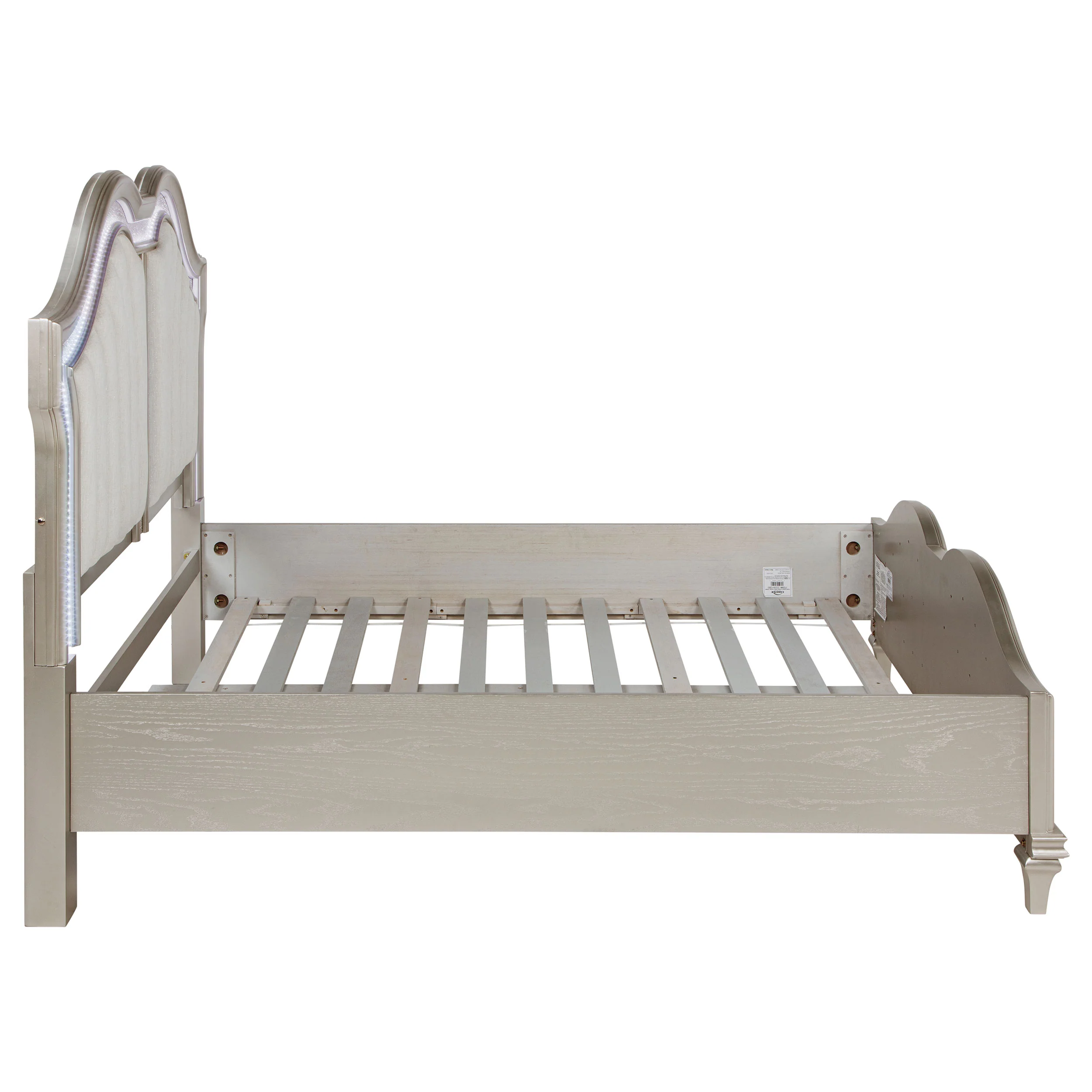 Evangeline Panel Bed with LED Lighting - Image 6
