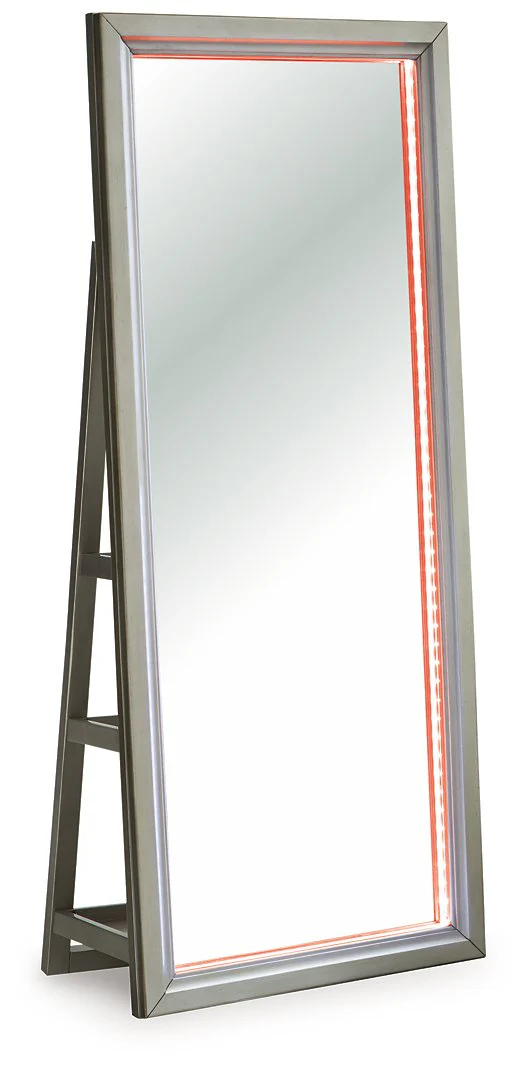 Evesen Floor Standing Mirror/Storage - Image 20