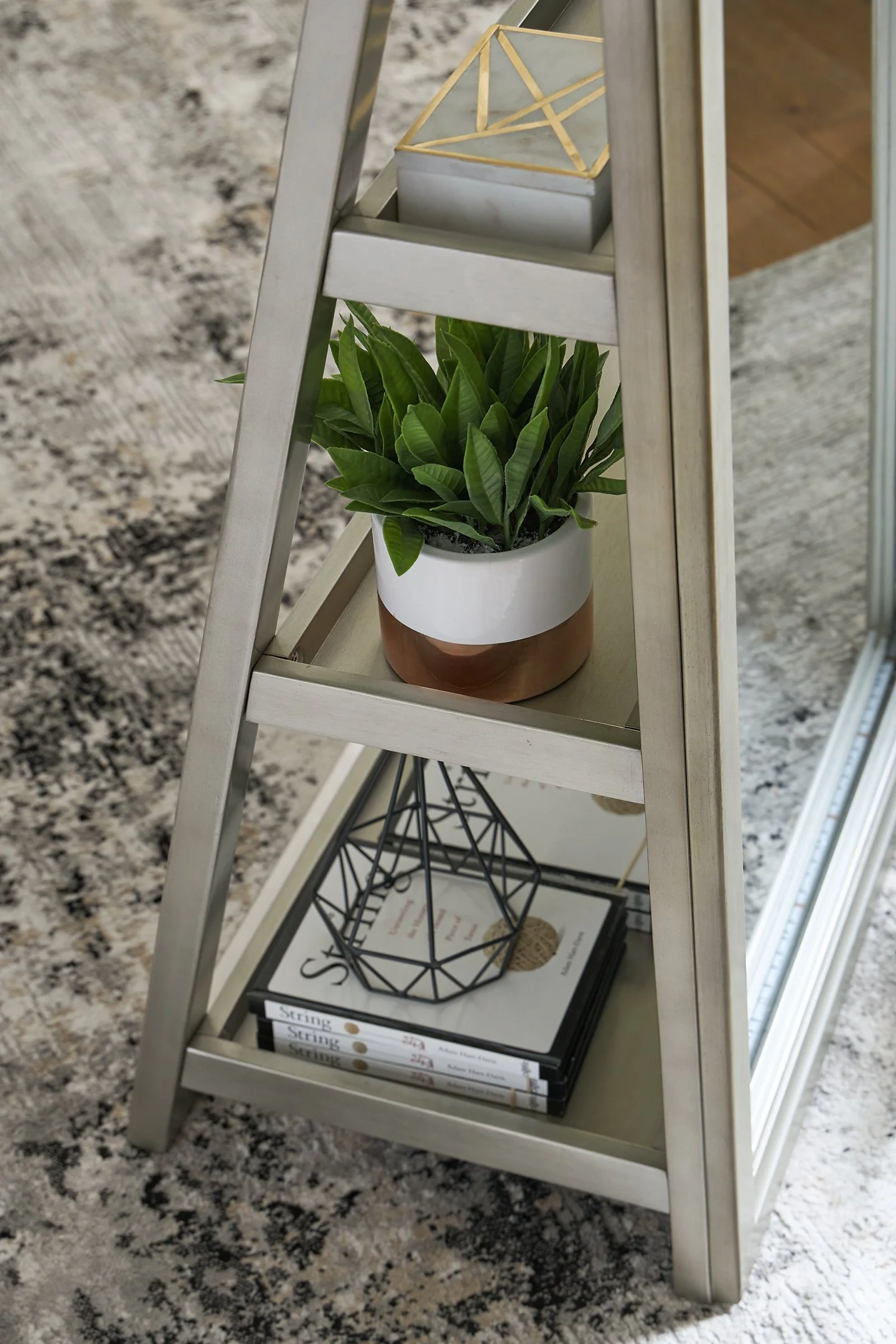 Evesen Floor Standing Mirror/Storage - Image 6
