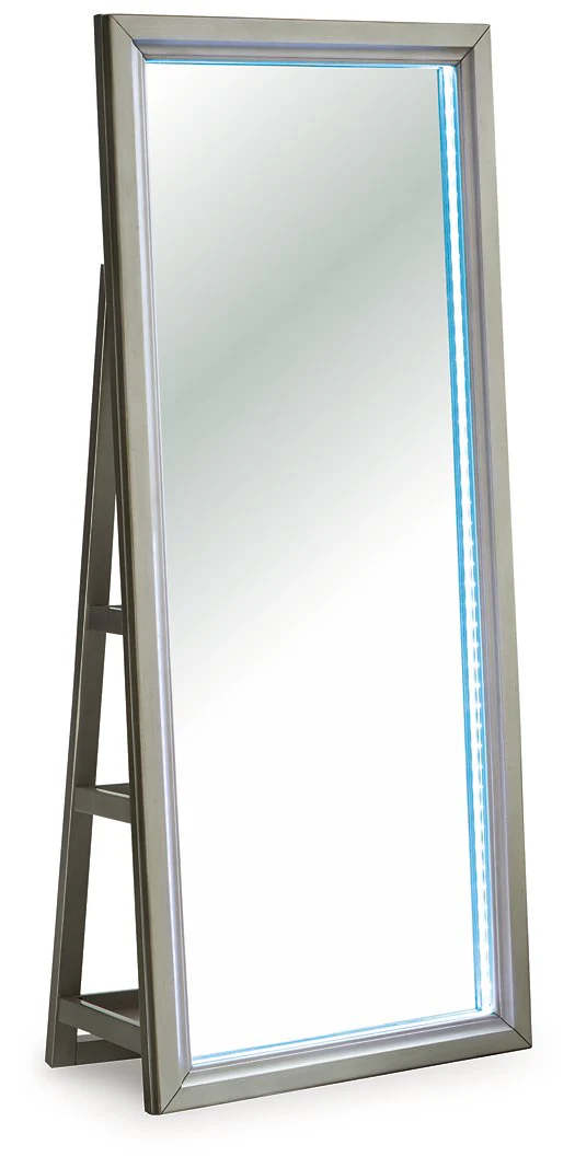 Evesen Floor Standing Mirror/Storage - Image 8