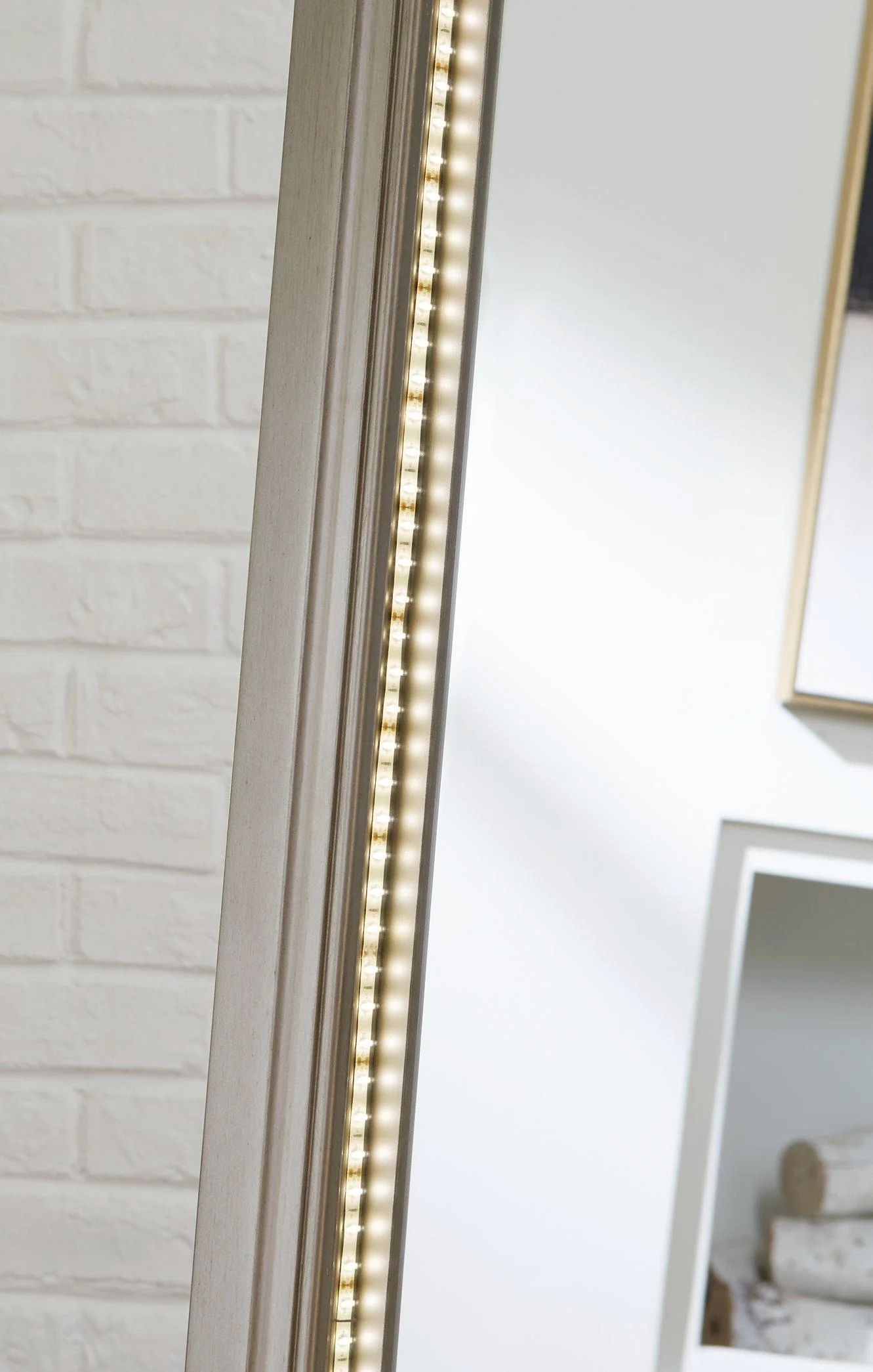 Evesen Floor Standing Mirror with Storage - Image 11