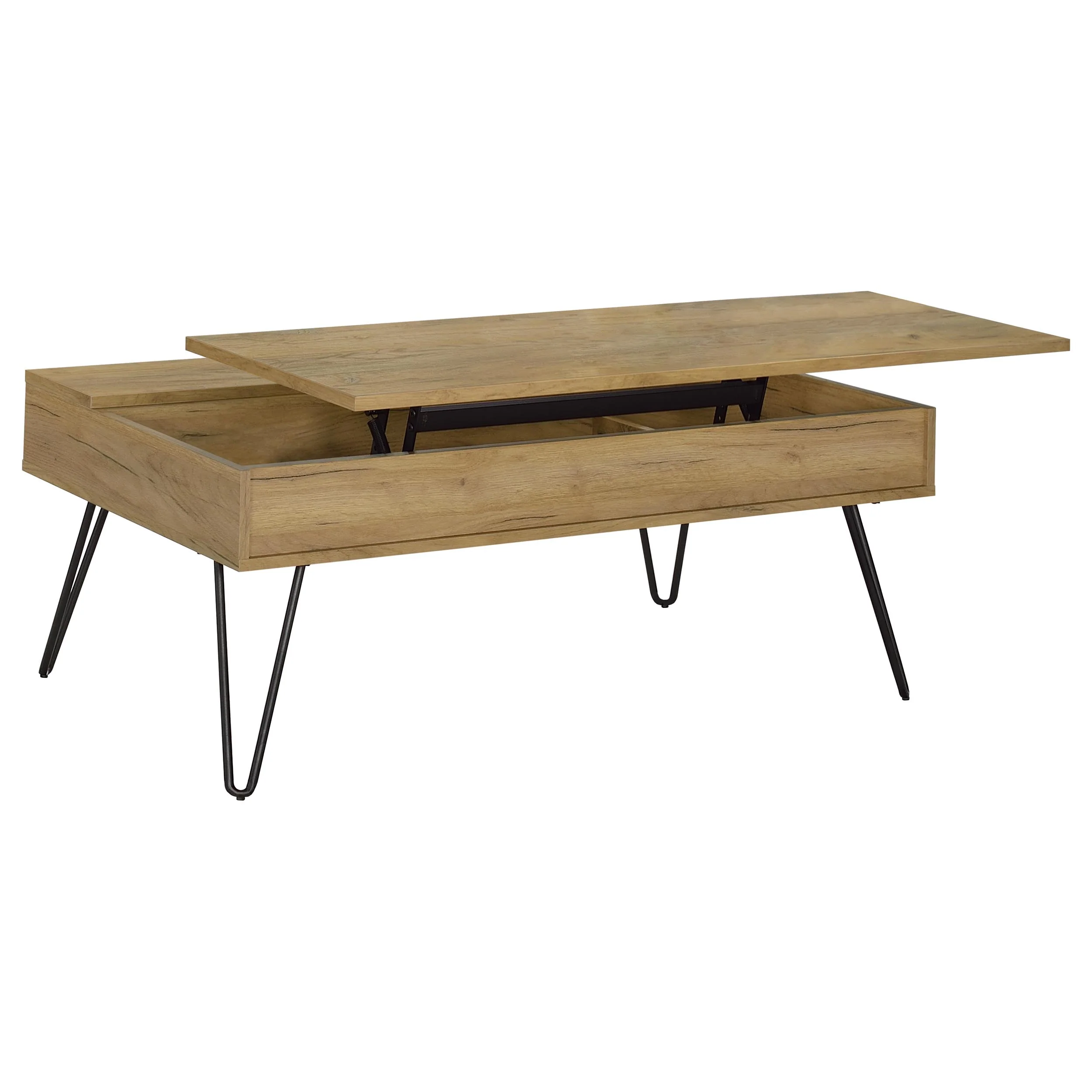 Fanning Lift-Top Coffee Table Set - Image 4