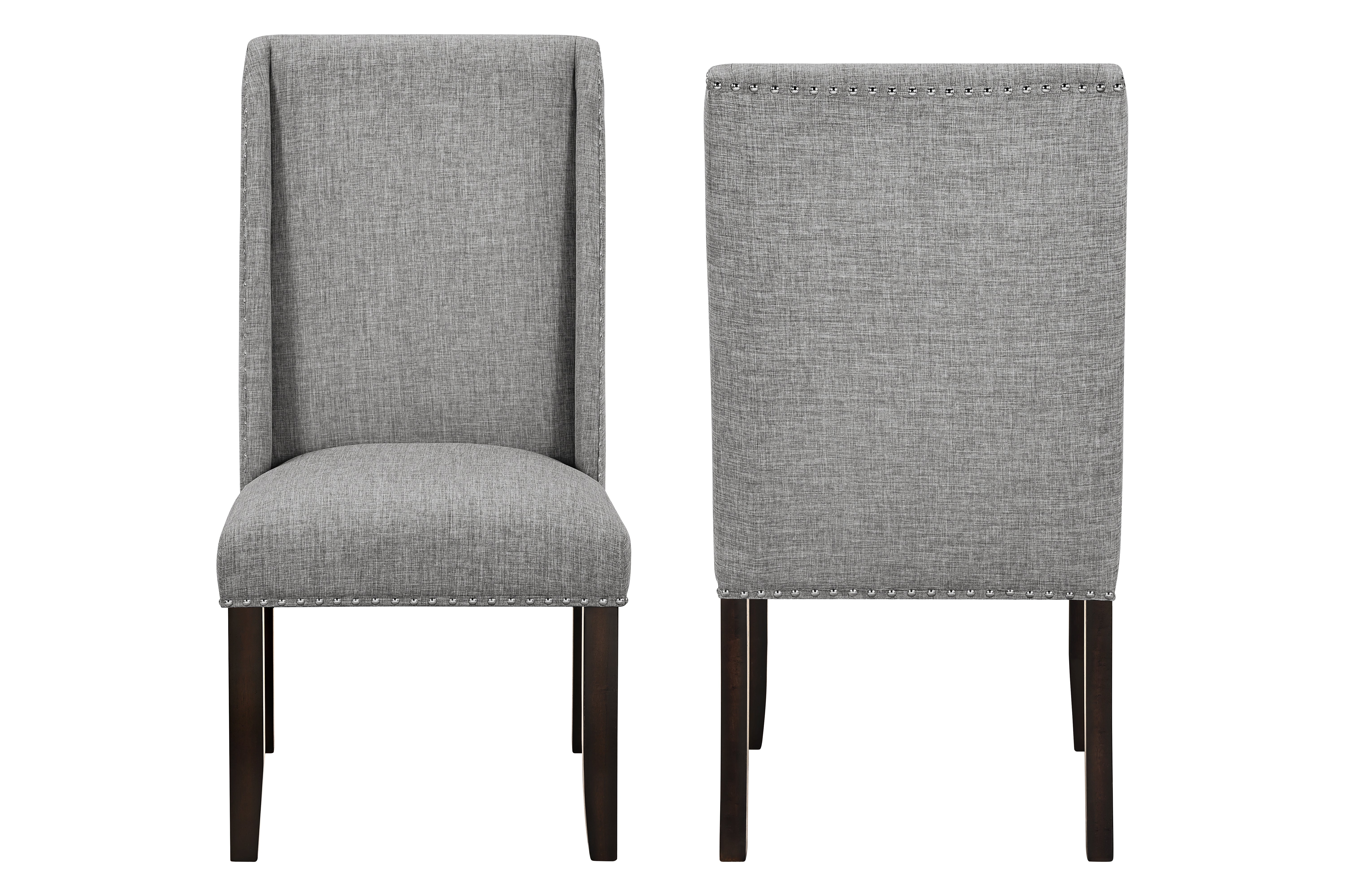 Faust Dining Chair (2 Per Carton)-Gray