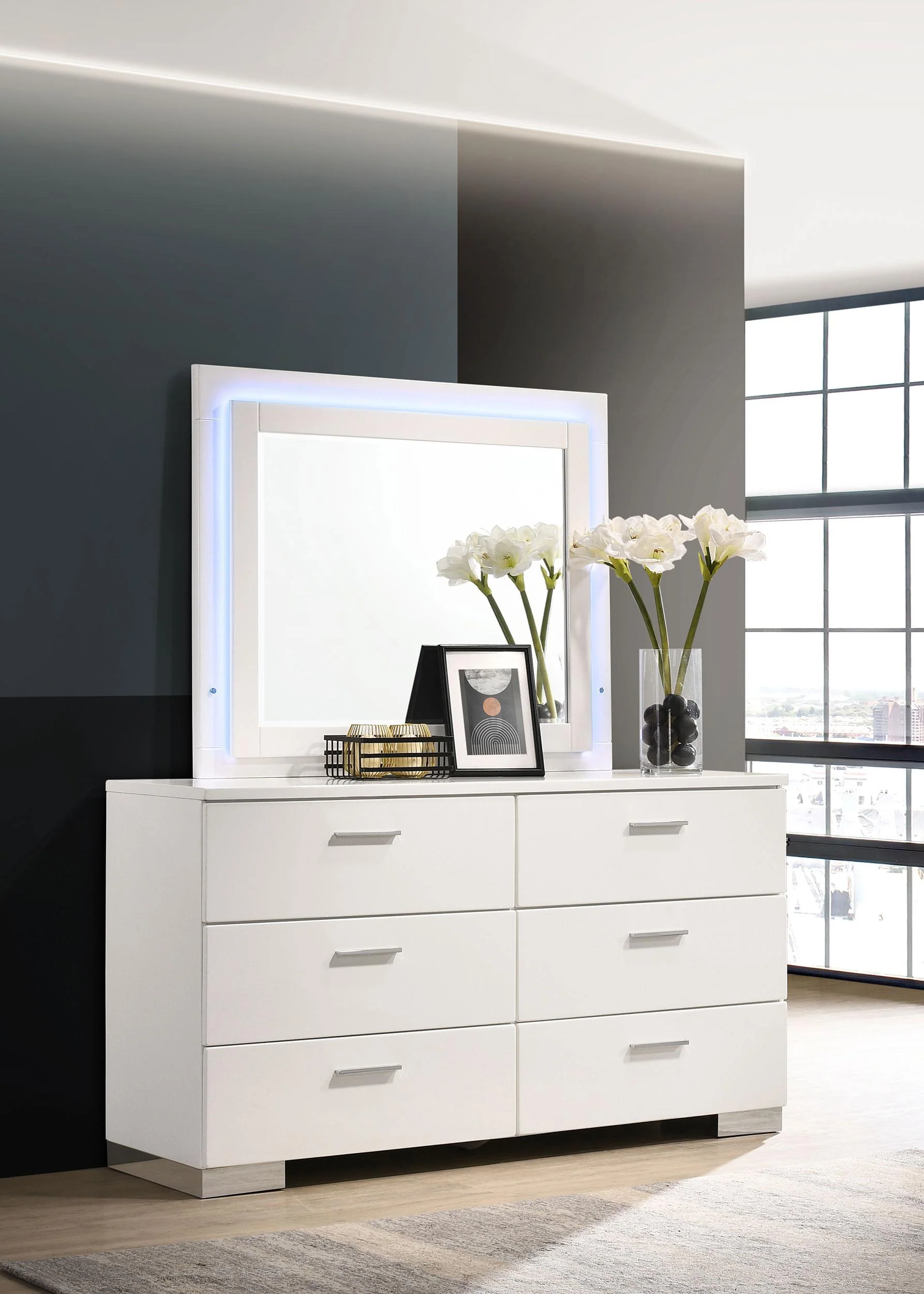 Felicity Dresser with LED Mirror - Image 2