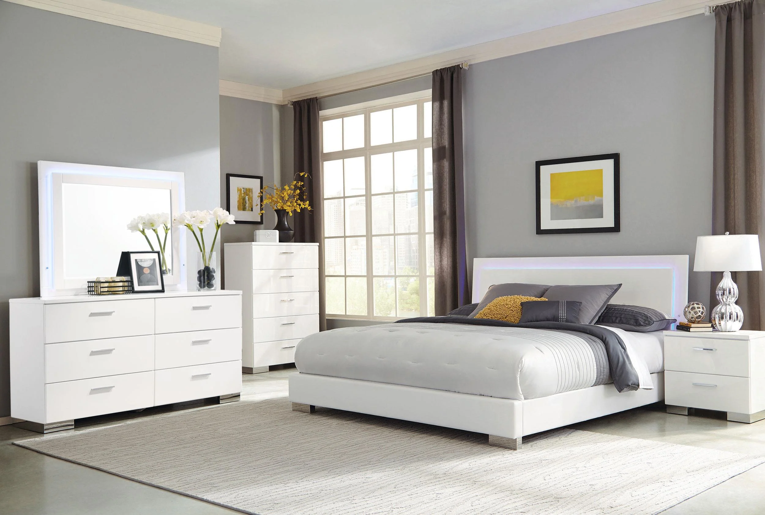 Felicity Dresser with LED Mirror - Image 5