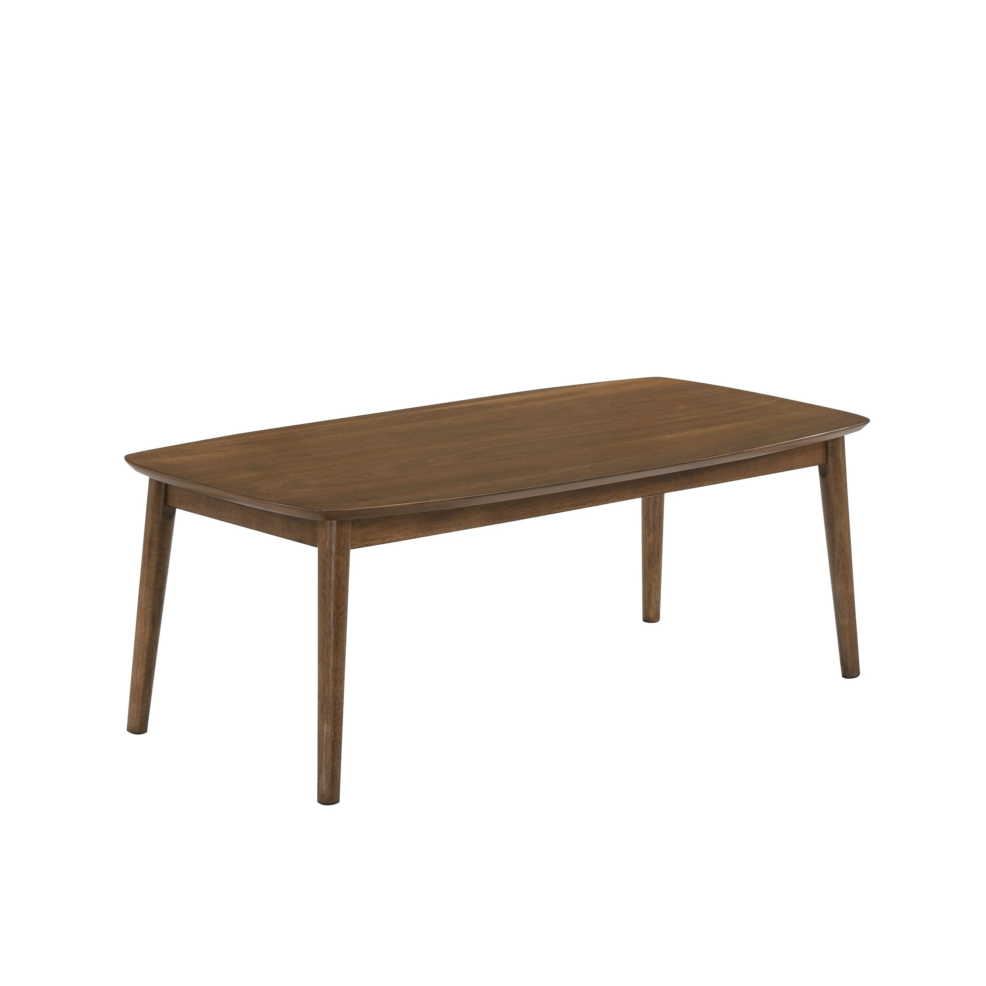 FELIX COFFEE TABLE & 2 END TABLE SET-NATURAL WALNUT - Image 2