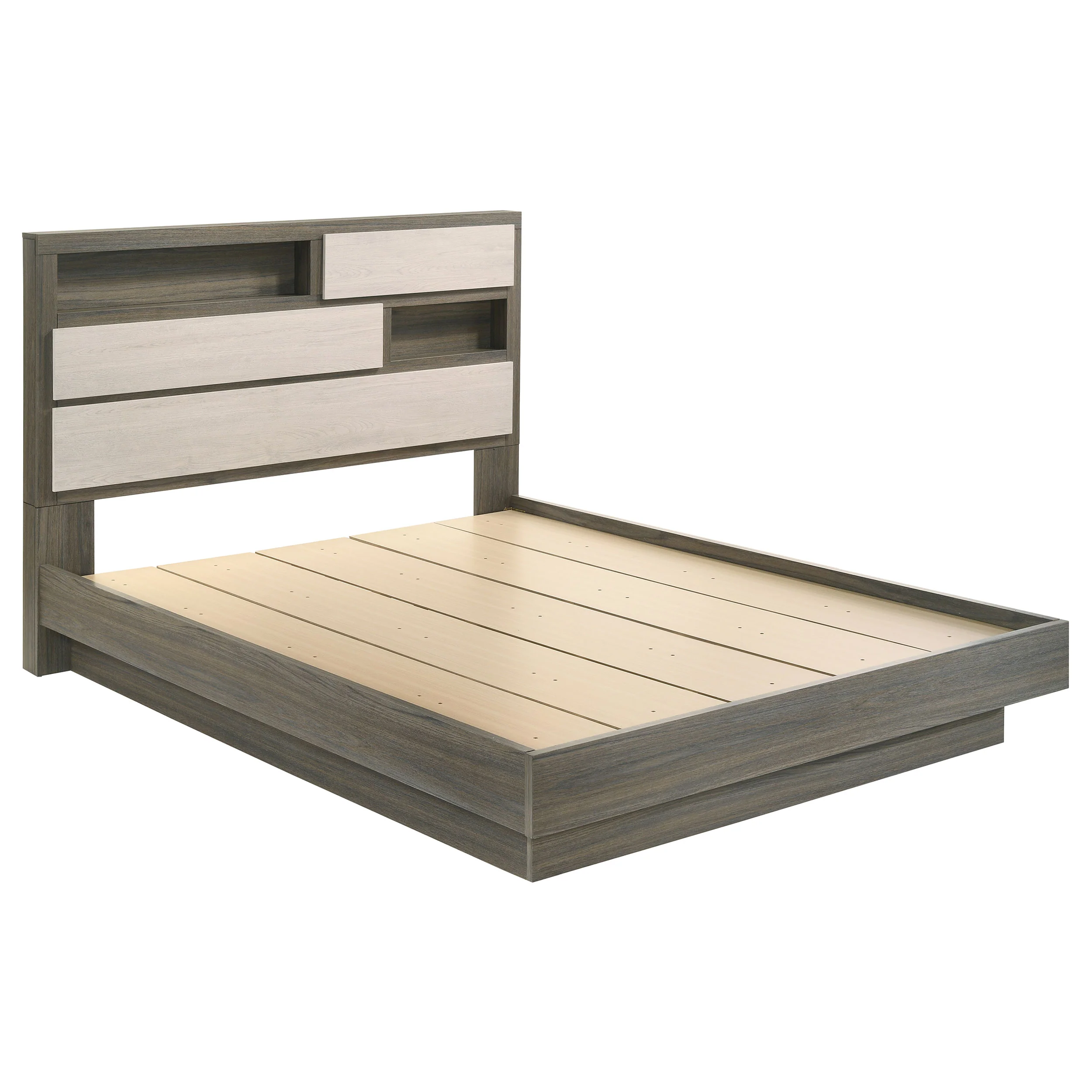 Fenwick Bookcase Platform Bed