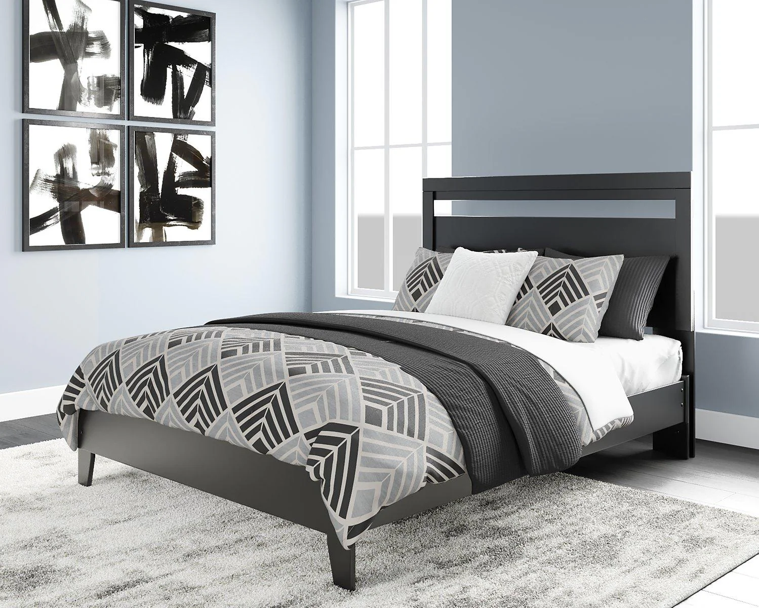 Finch Queen Panel Platform Bed - Image 2