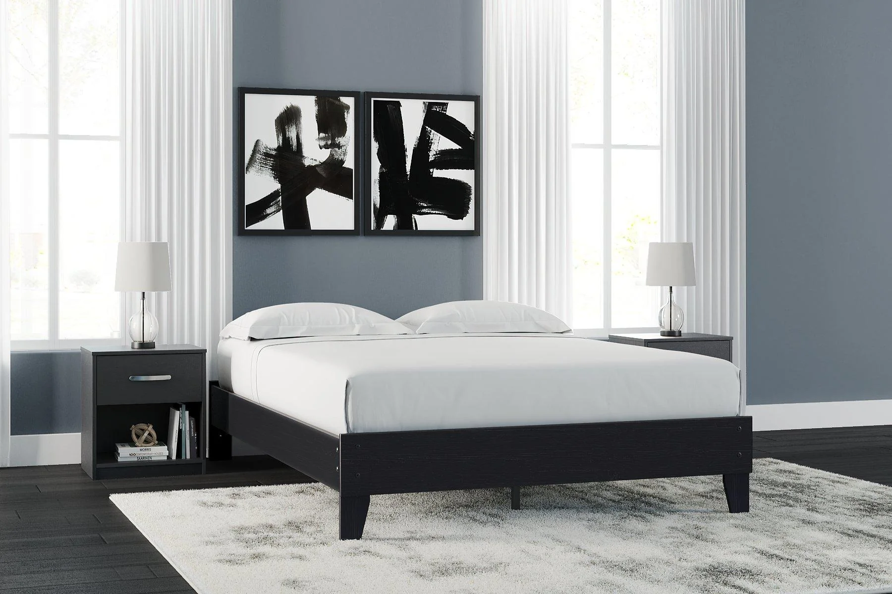 Finch Queen Panel Platform Bed - Image 7
