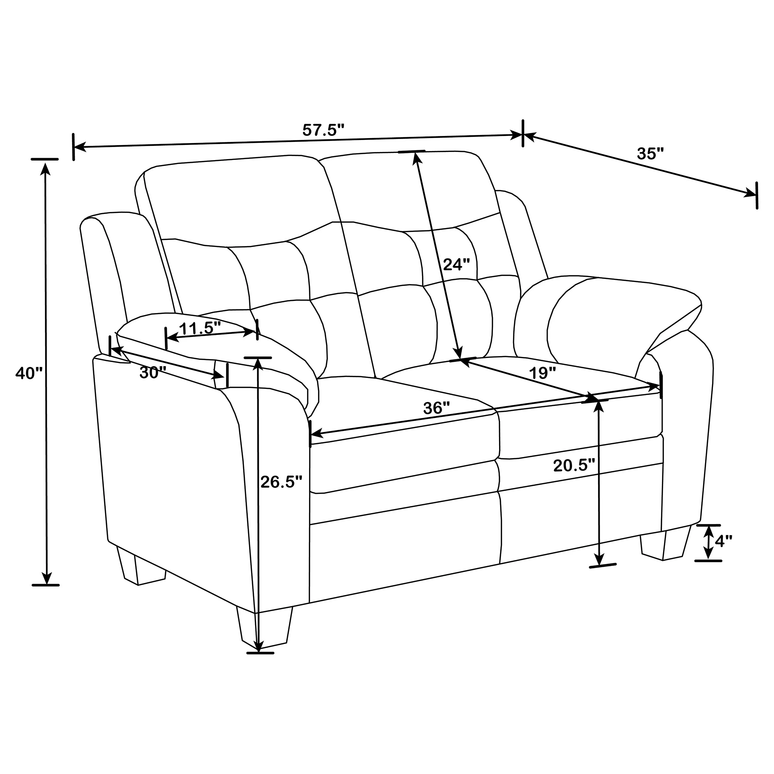 Finley Loveseat - Image 9