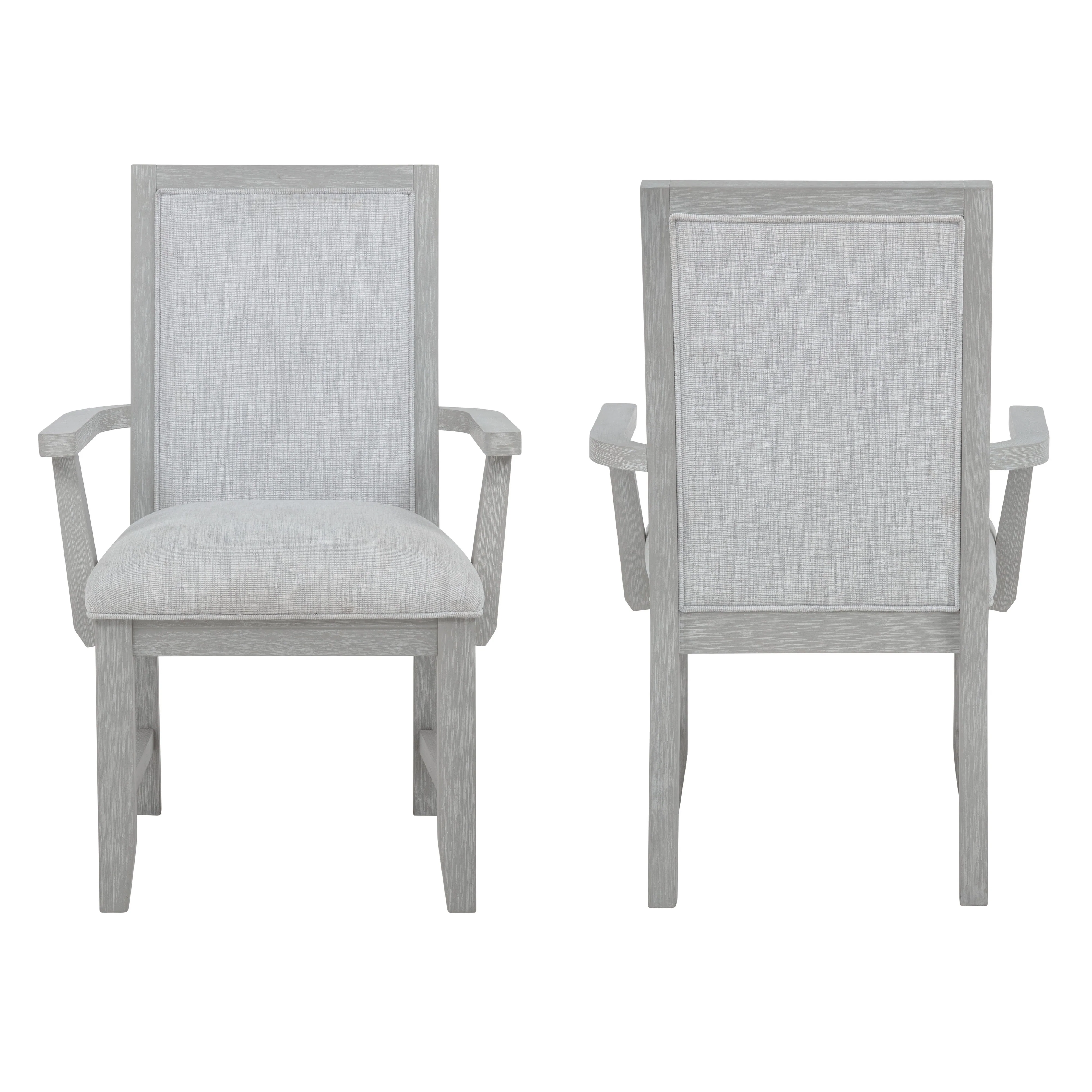 Fiona Dining Arm Chair (2 Per Carton)-Mist Gray - Image 6
