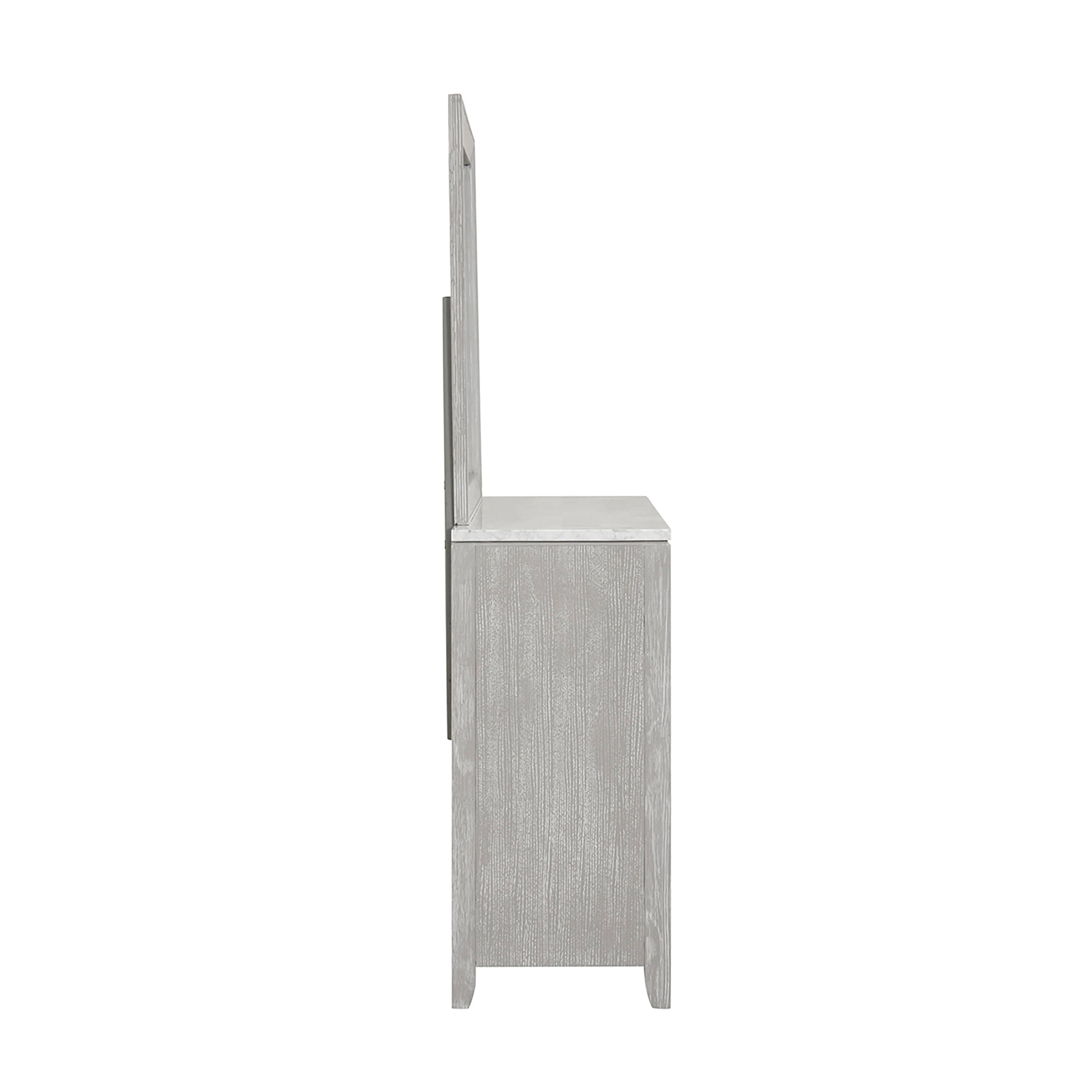 Fiona Landscape Mirror-Mist Gray - Image 3