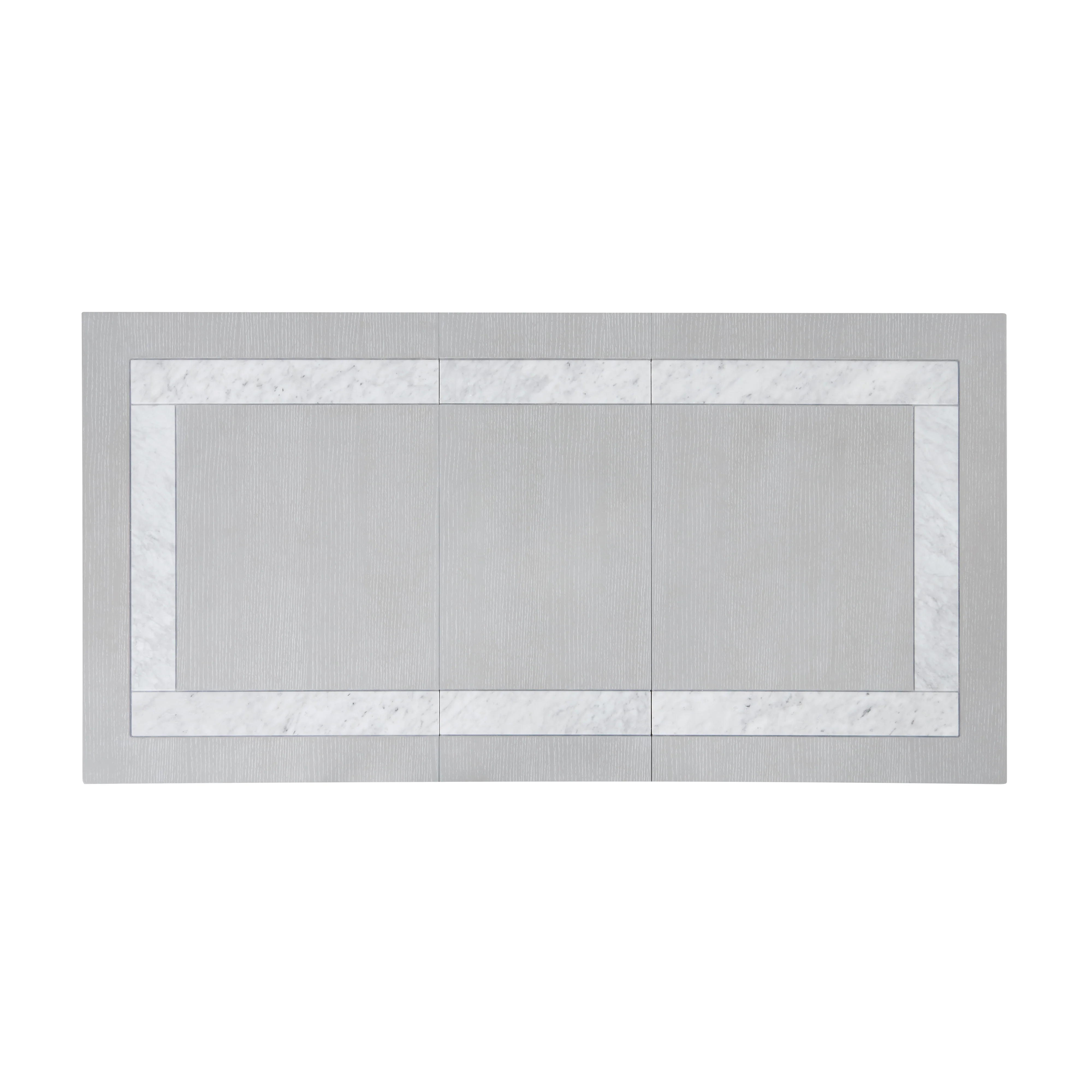 Fiona Rectangle Dining Table-Mist Gray - Image 5