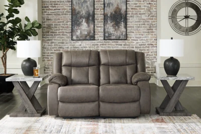 First Base Reclining Loveseat - Image 2