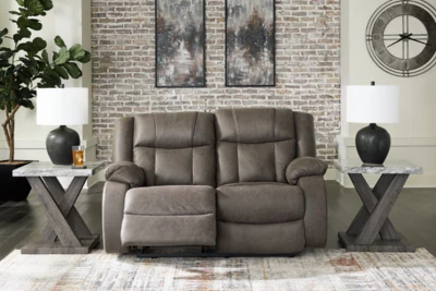 First Base Reclining Loveseat - Image 9