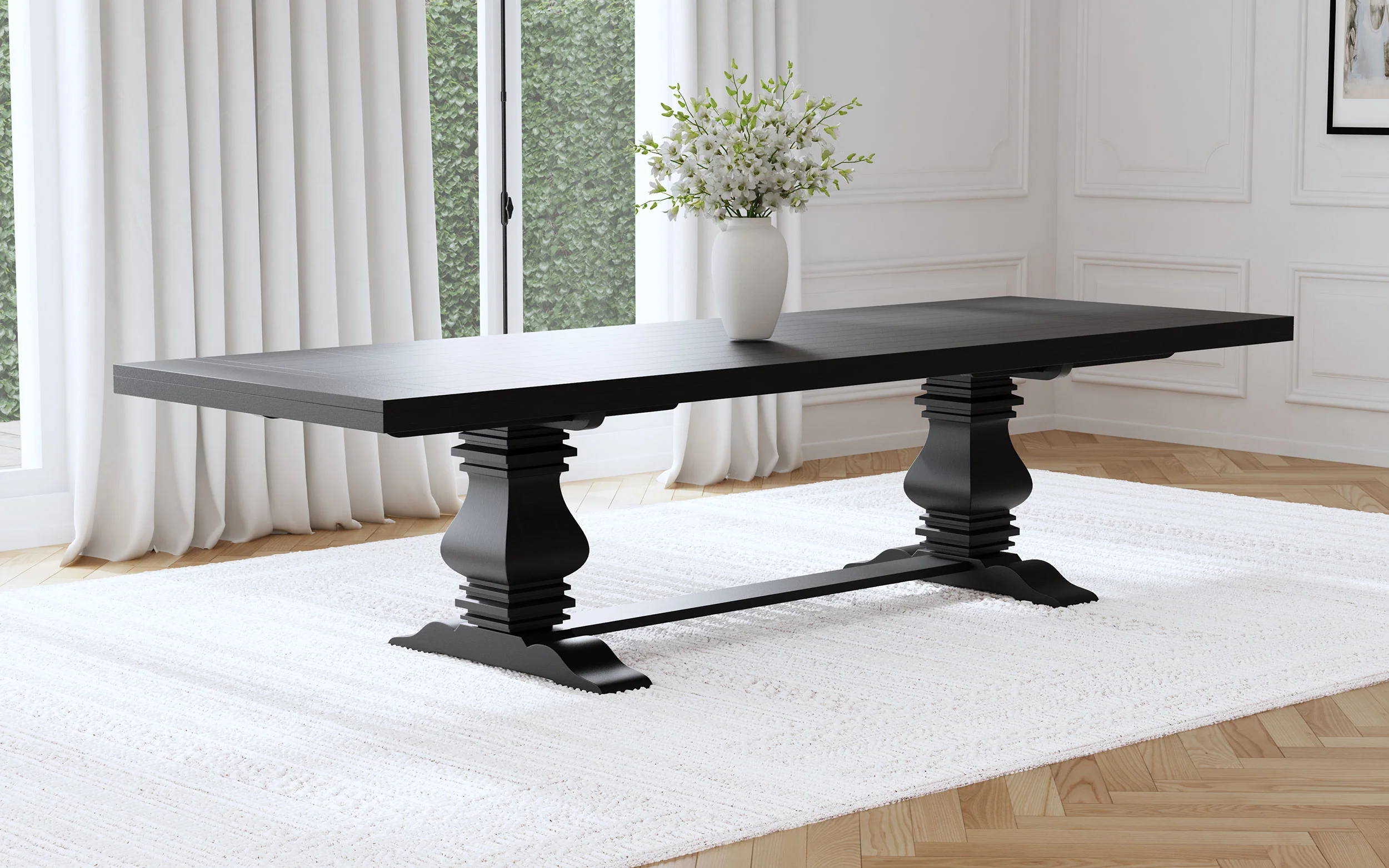 Florence Extension Dining Table - Image 15