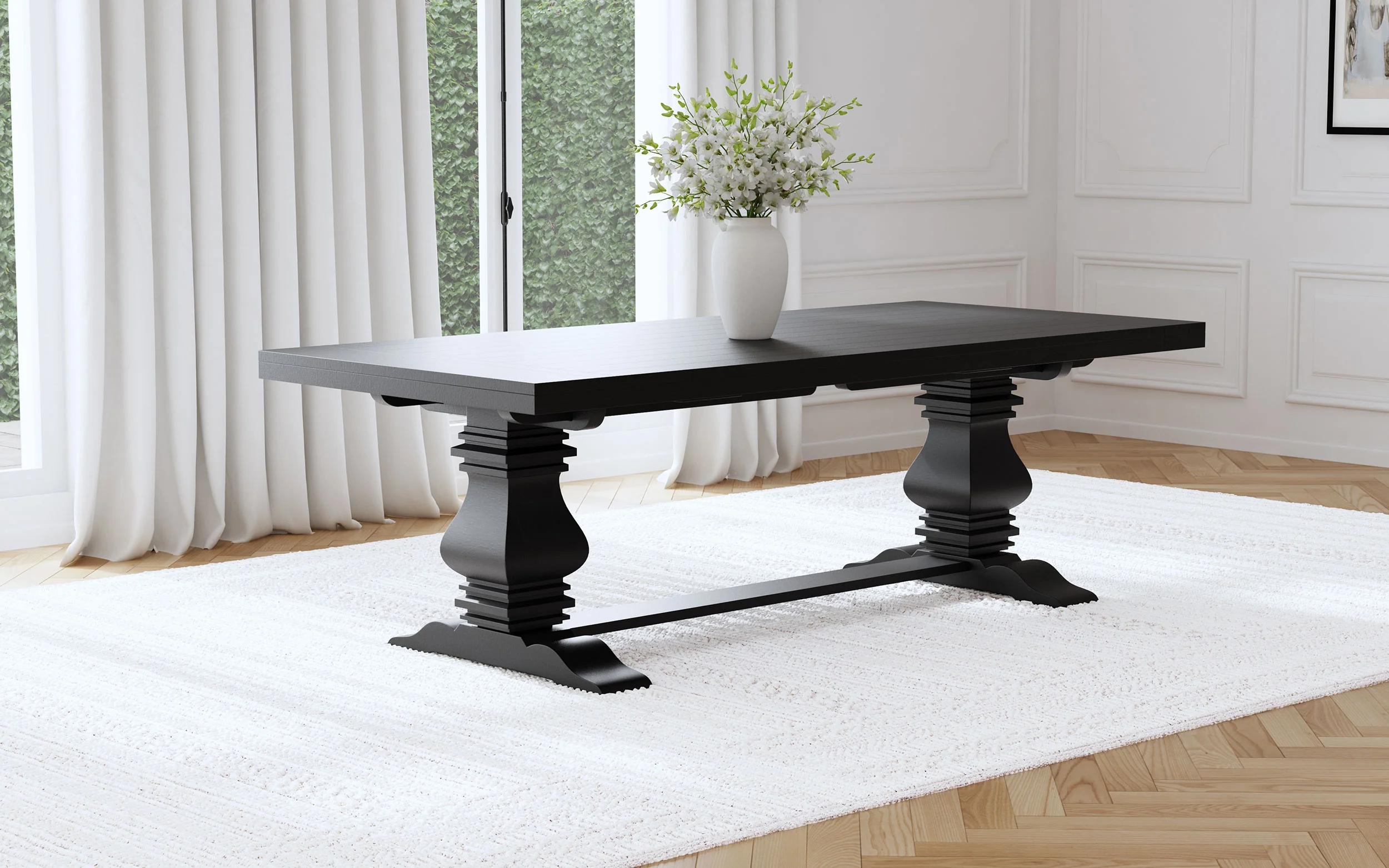 Florence Extension Dining Table - Image 16